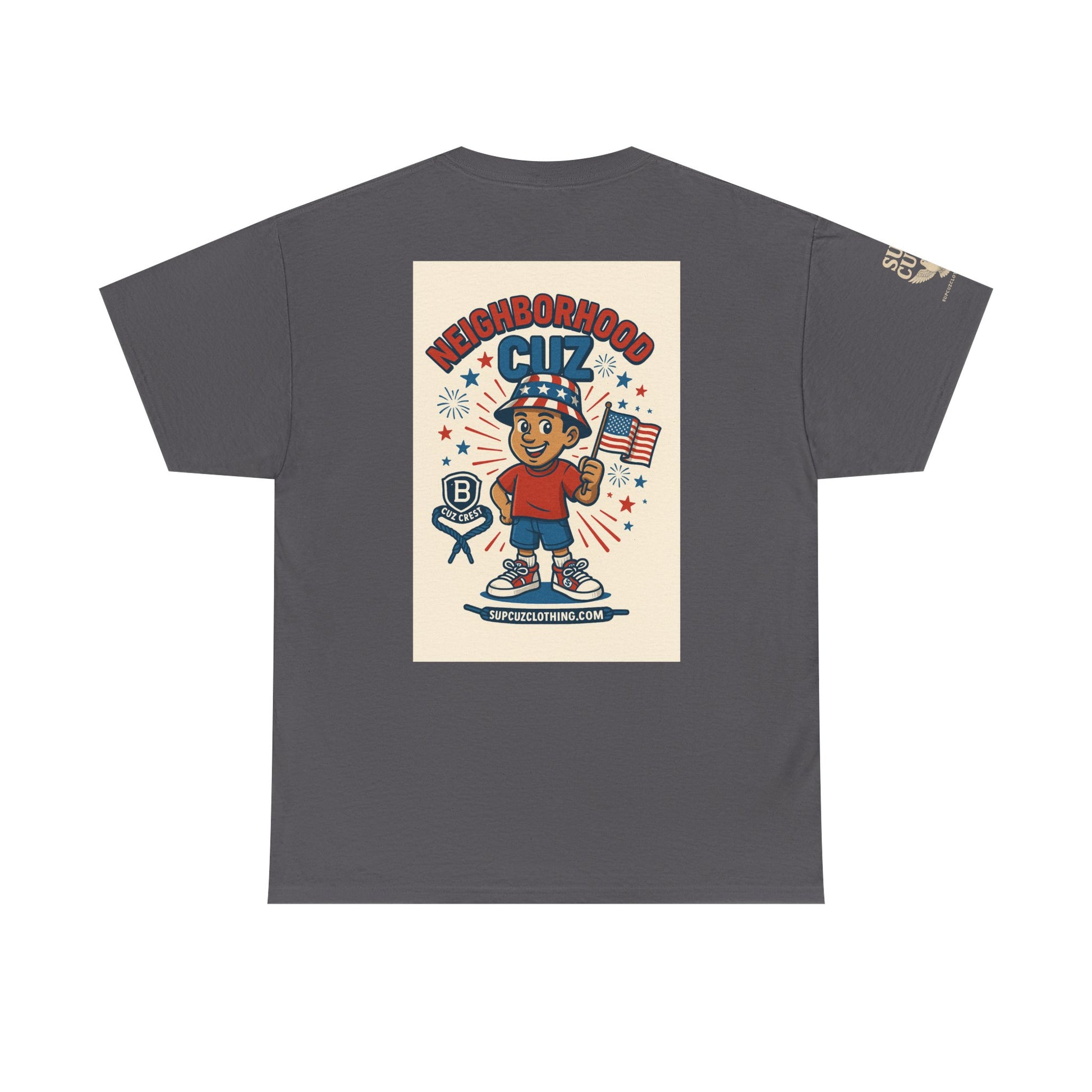 4th of July Launch Tee 4/6 - Unisex Heavy Cotton Tee