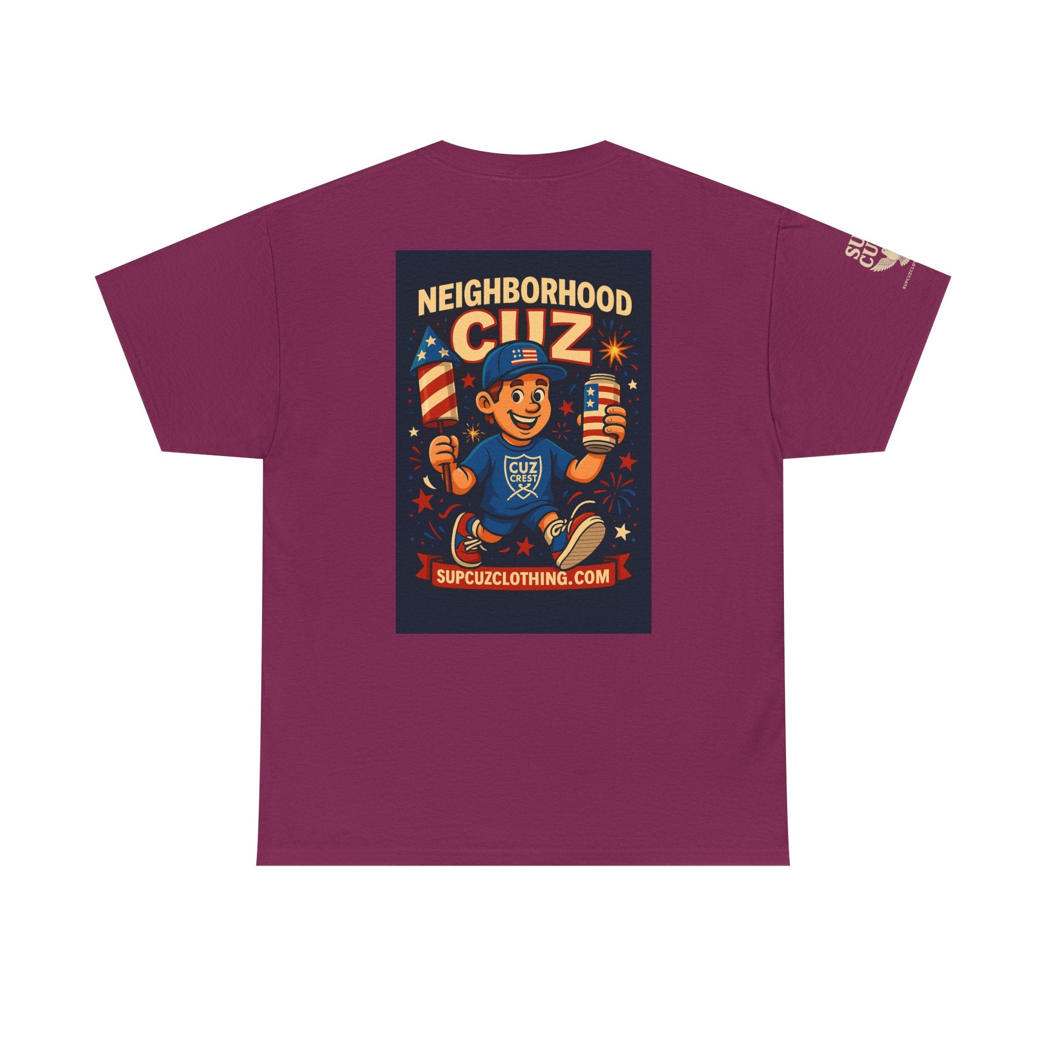 4th of July Launch Tee 5/6 - Unisex Heavy Cotton Tee