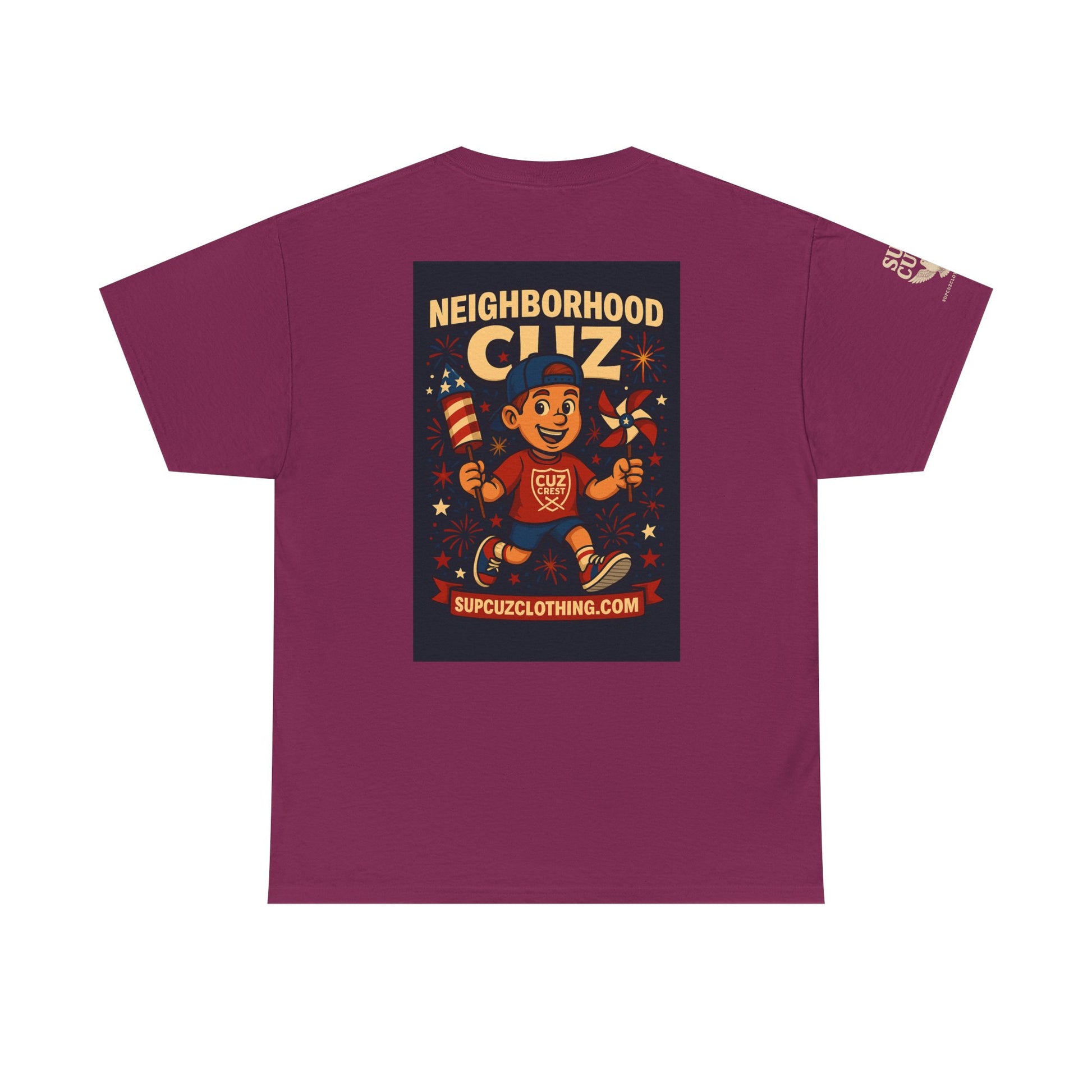 4th of July Launch Tee 6/6 - Unisex Heavy Cotton Tee