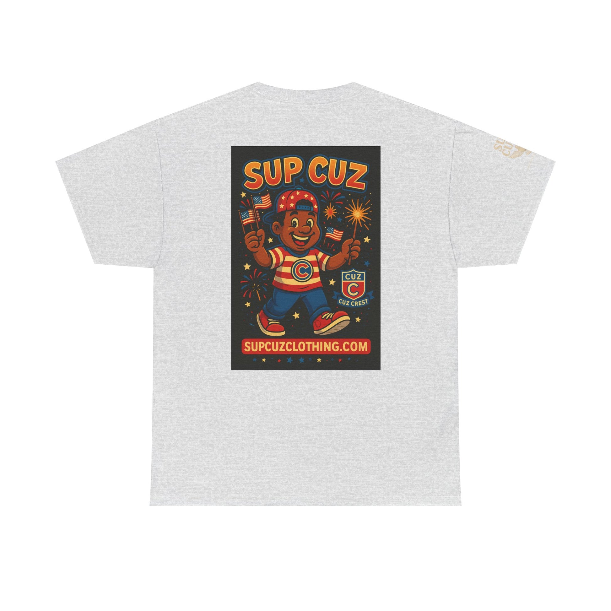 4th of July Launch Tee 3/6 - Unisex Heavy Cotton Tee