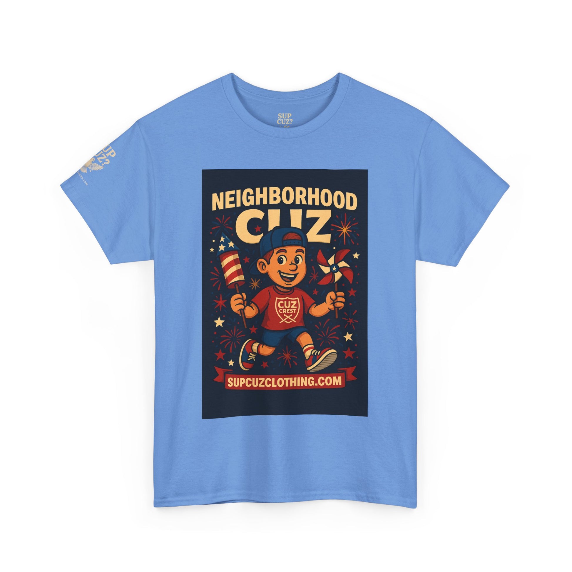 4th of July Launch Tee 6/6 - Unisex Heavy Cotton Tee