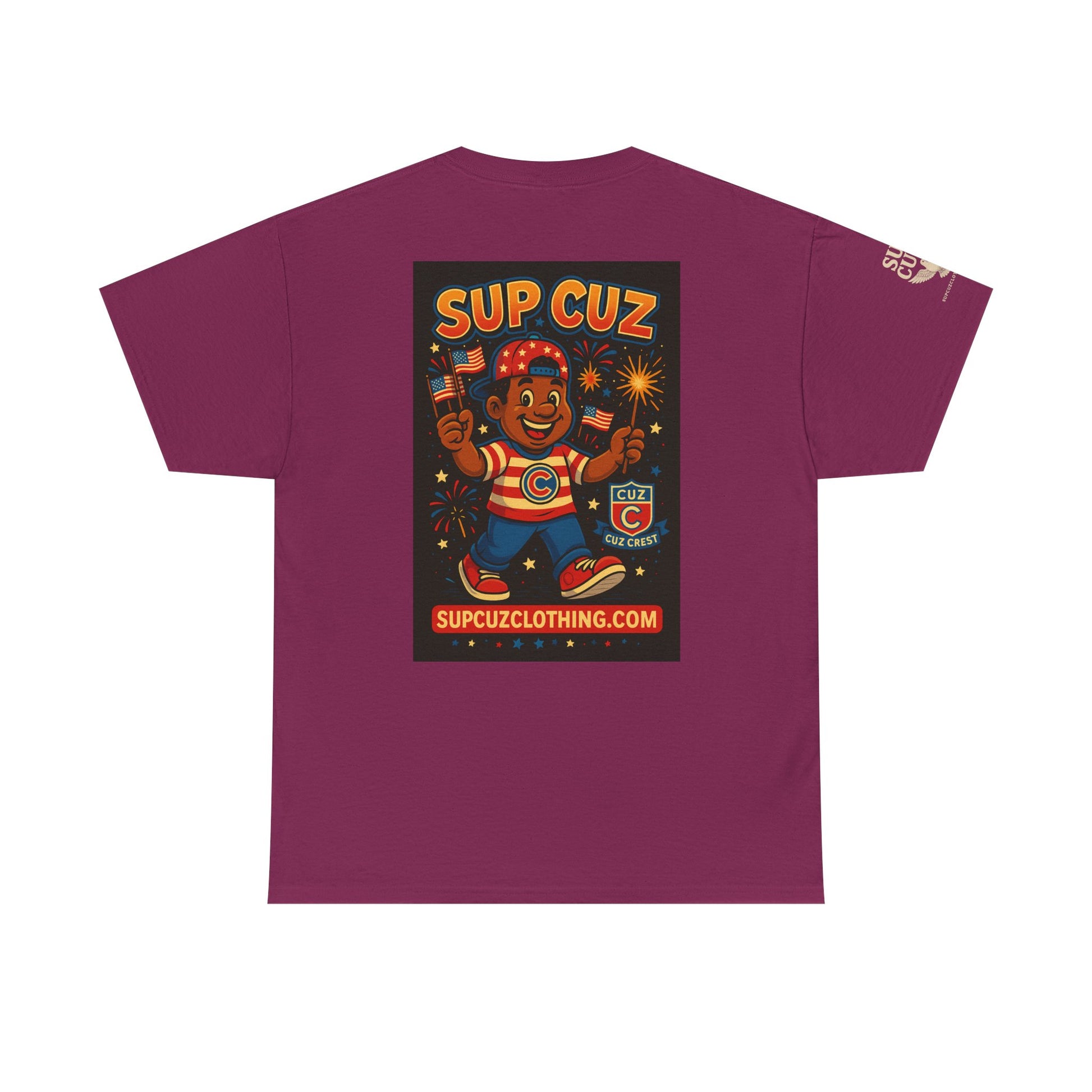 4th of July Launch Tee 3/6 - Unisex Heavy Cotton Tee