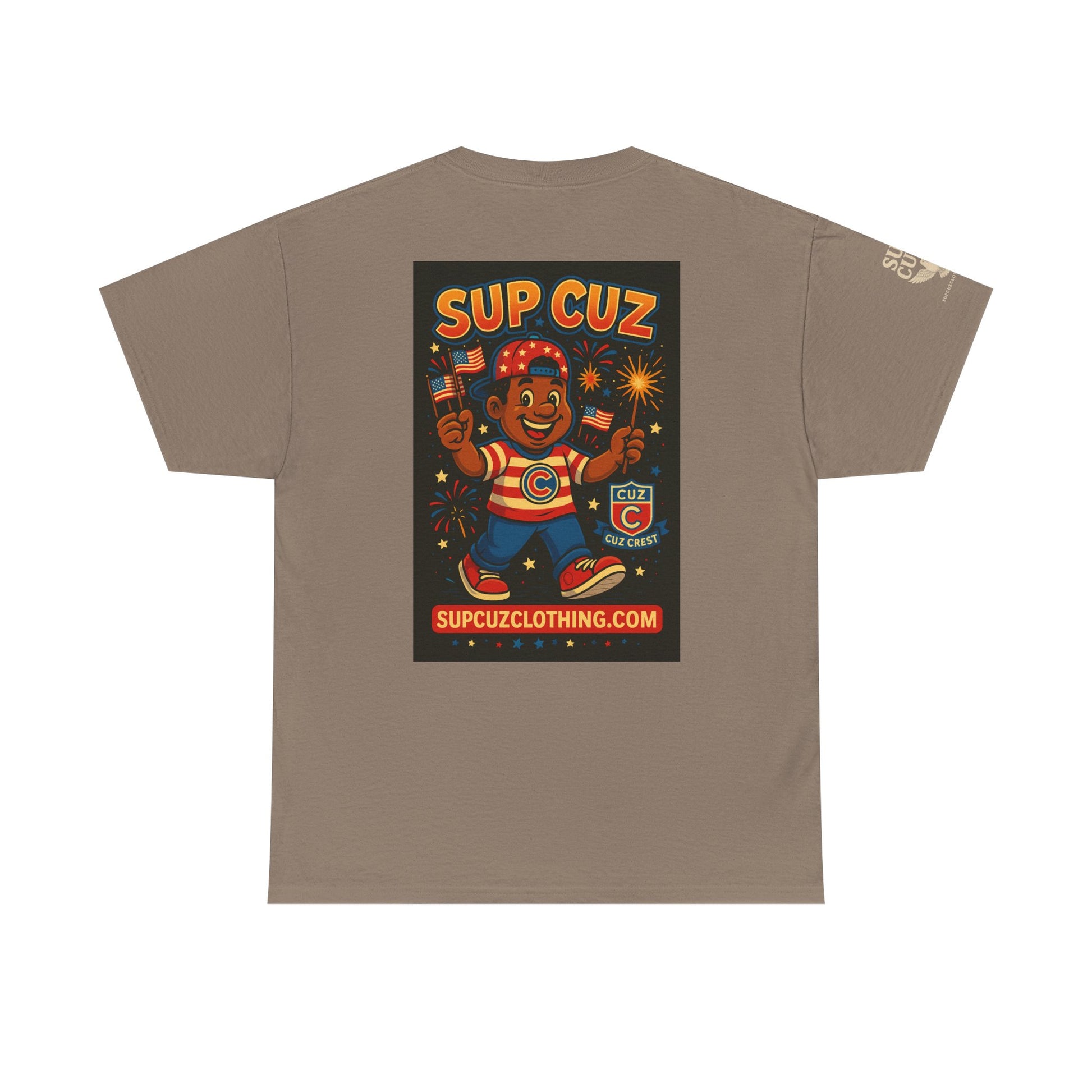 4th of July Launch Tee 3/6 - Unisex Heavy Cotton Tee