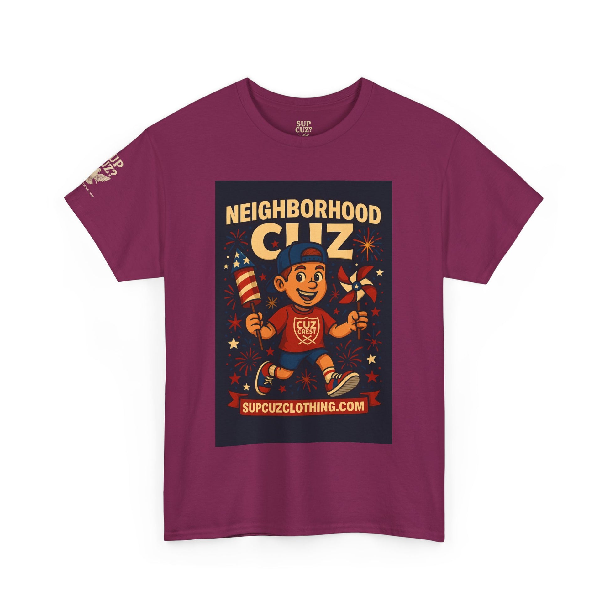 4th of July Launch Tee 6/6 - Unisex Heavy Cotton Tee