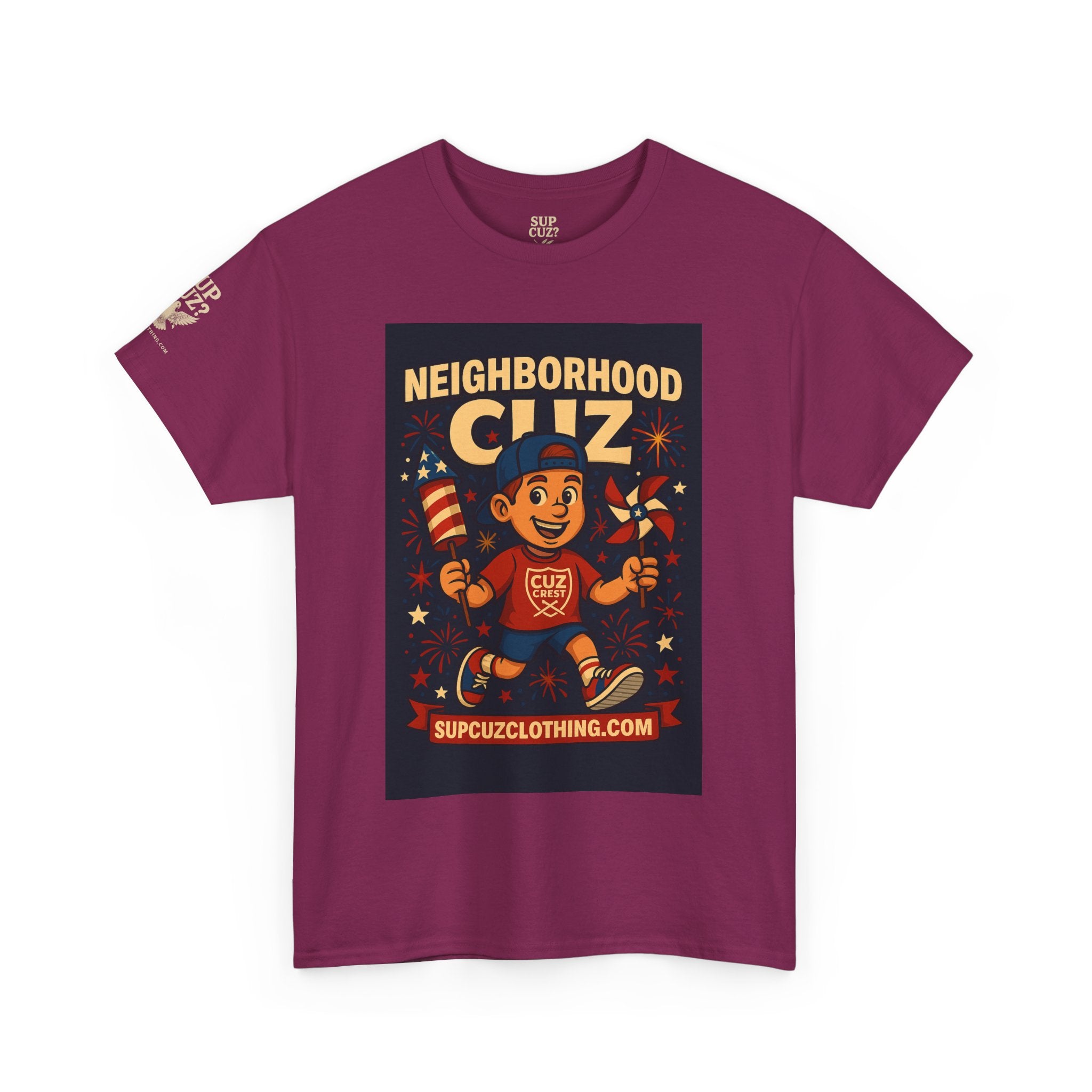 4th of July Launch Tee 6/6 - Unisex Heavy Cotton Tee