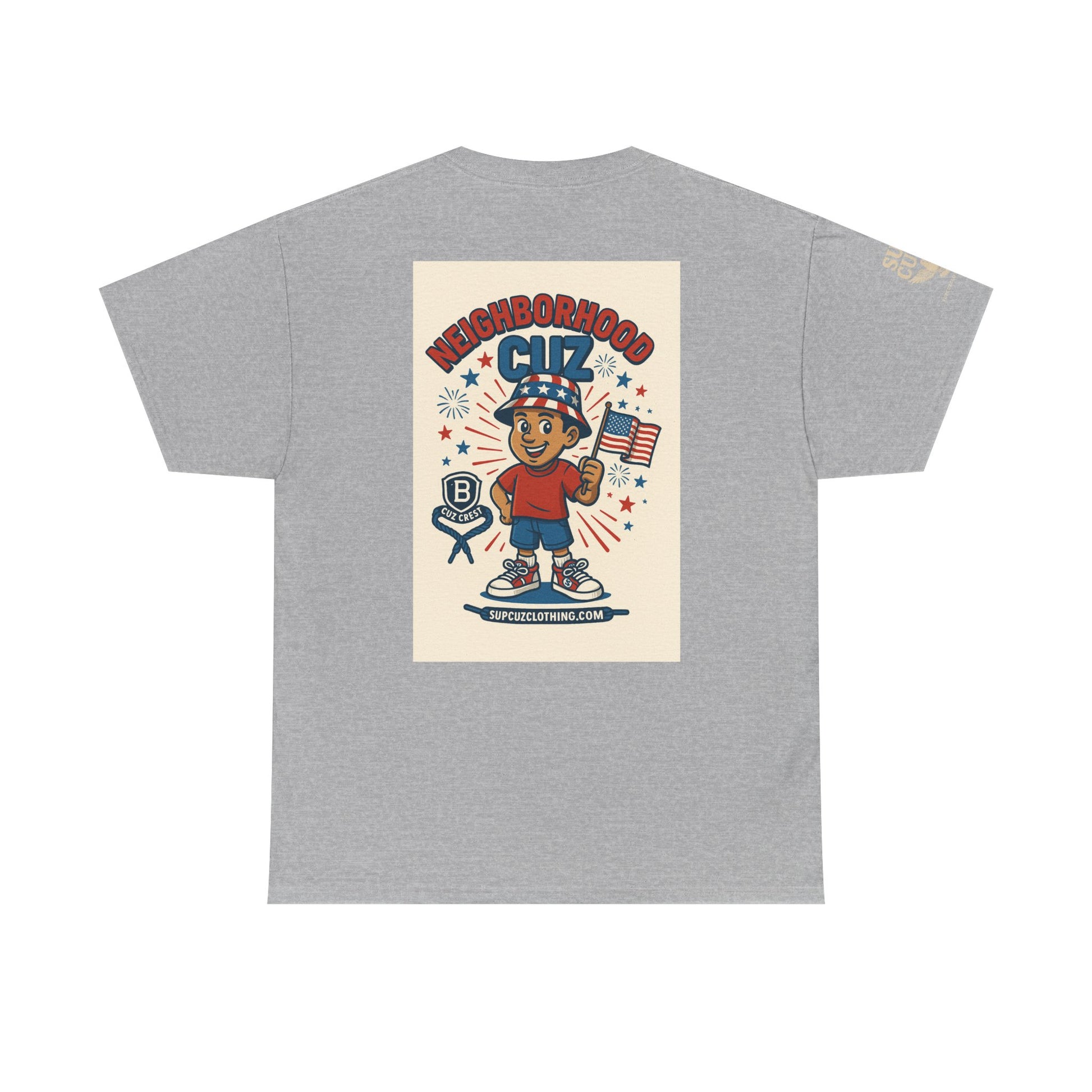 4th of July Launch Tee 4/6 - Unisex Heavy Cotton Tee