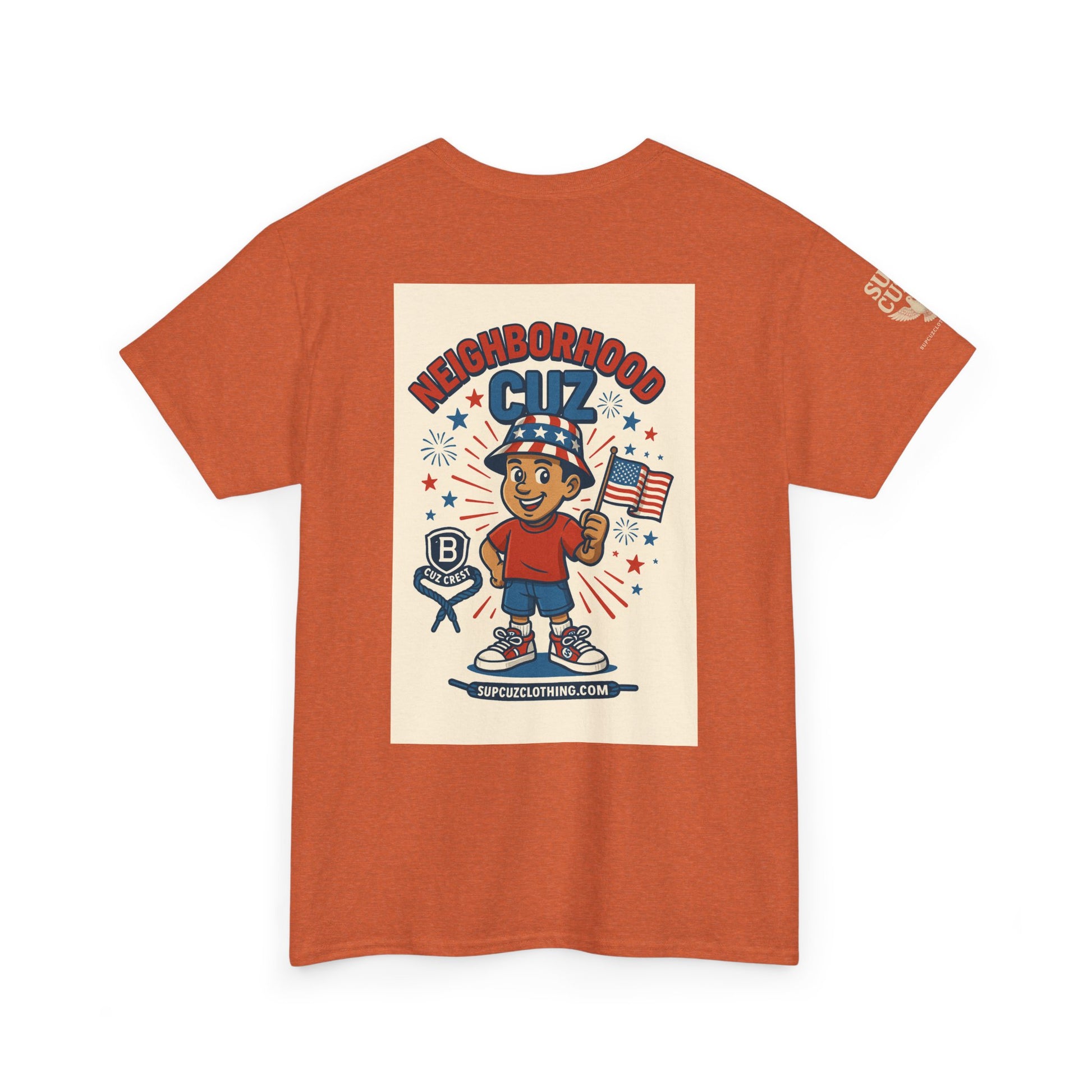 4th of July Launch Tee 4/6 - Unisex Heavy Cotton Tee
