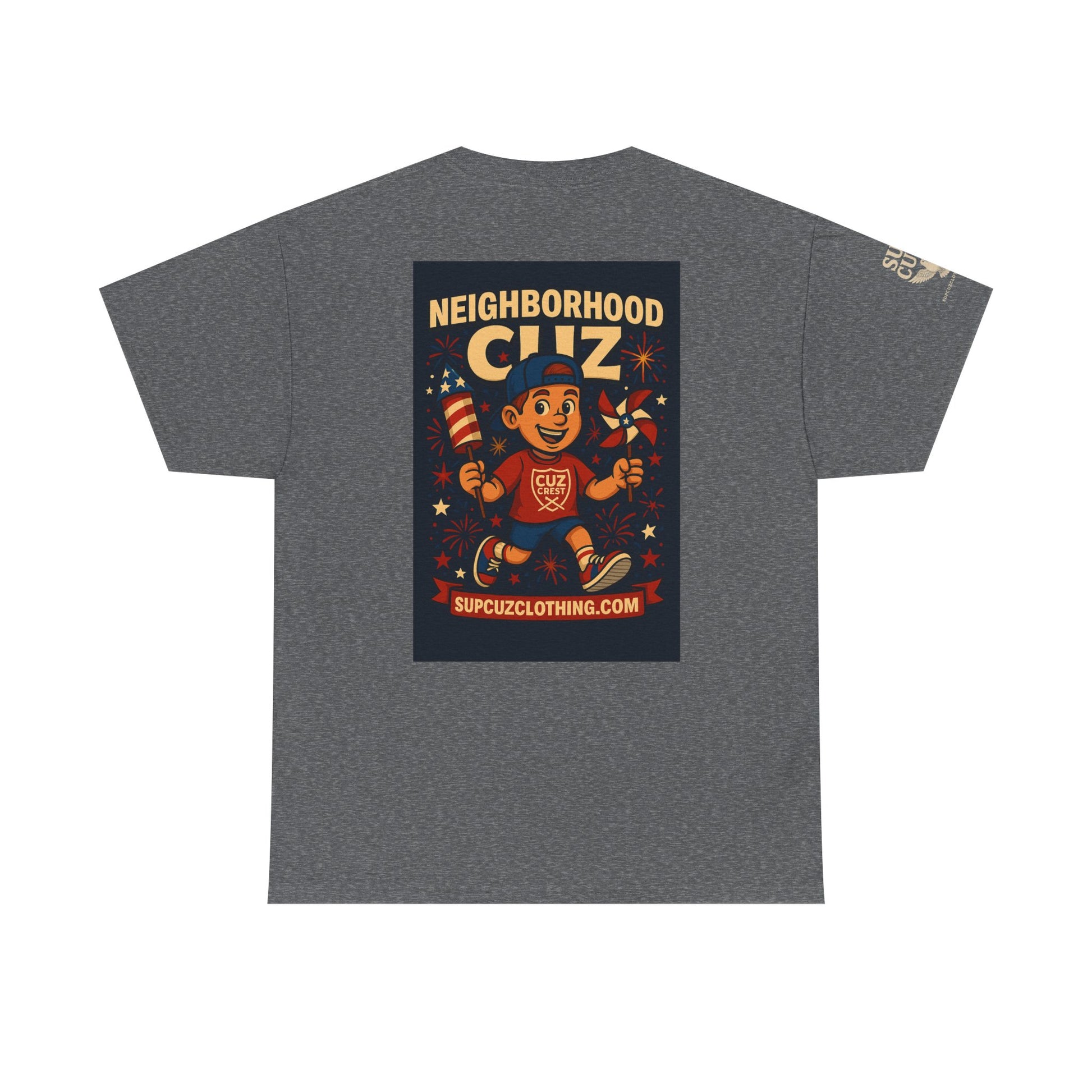4th of July Launch Tee 6/6 - Unisex Heavy Cotton Tee