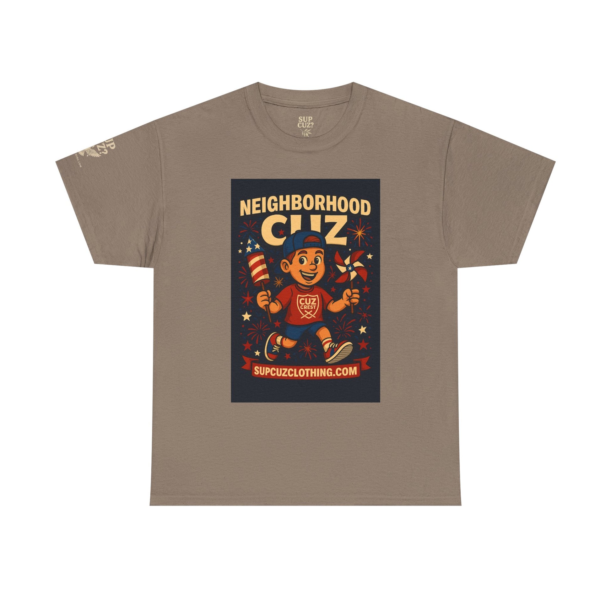 4th of July Launch Tee 6/6 - Unisex Heavy Cotton Tee