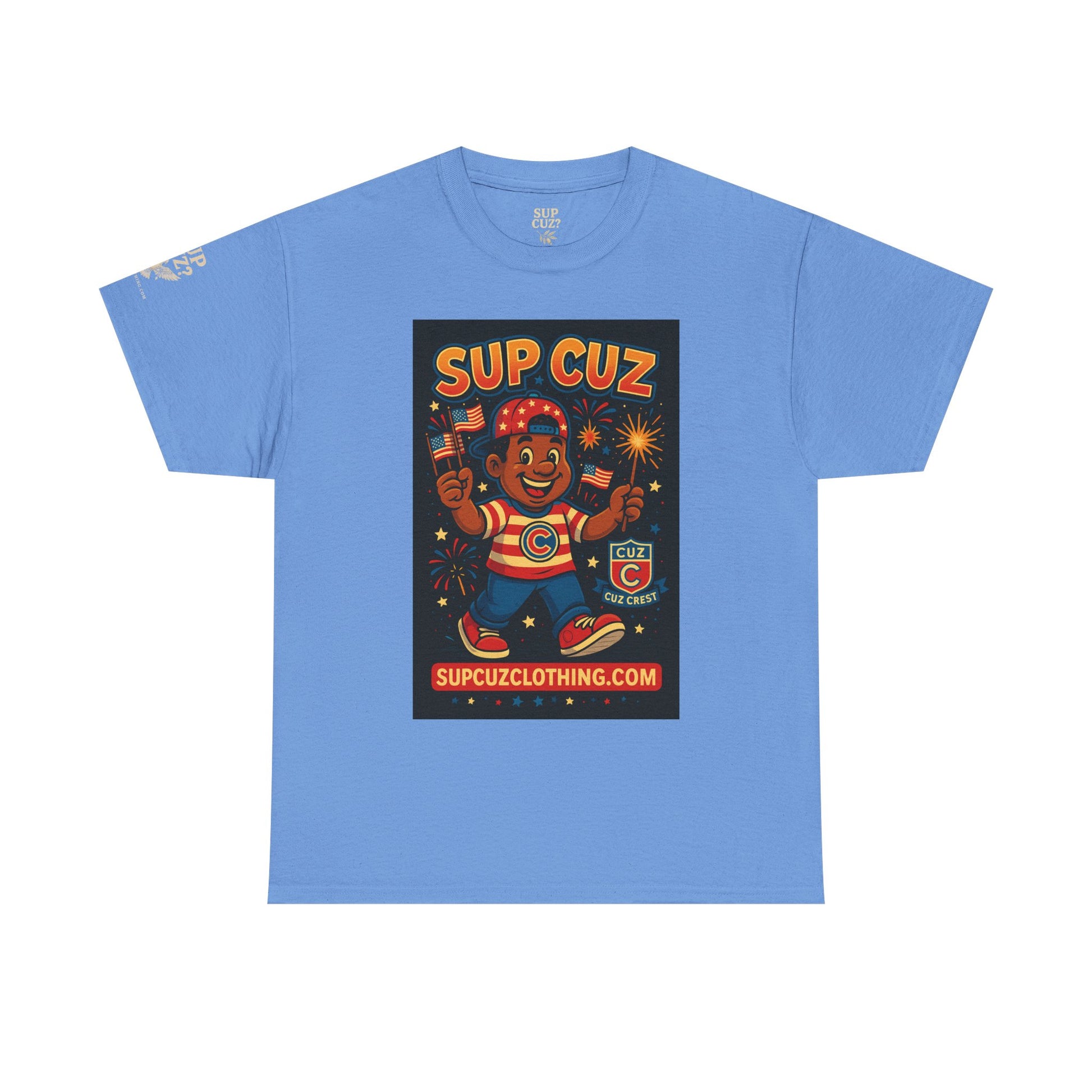 4th of July Launch Tee 3/6 - Unisex Heavy Cotton Tee