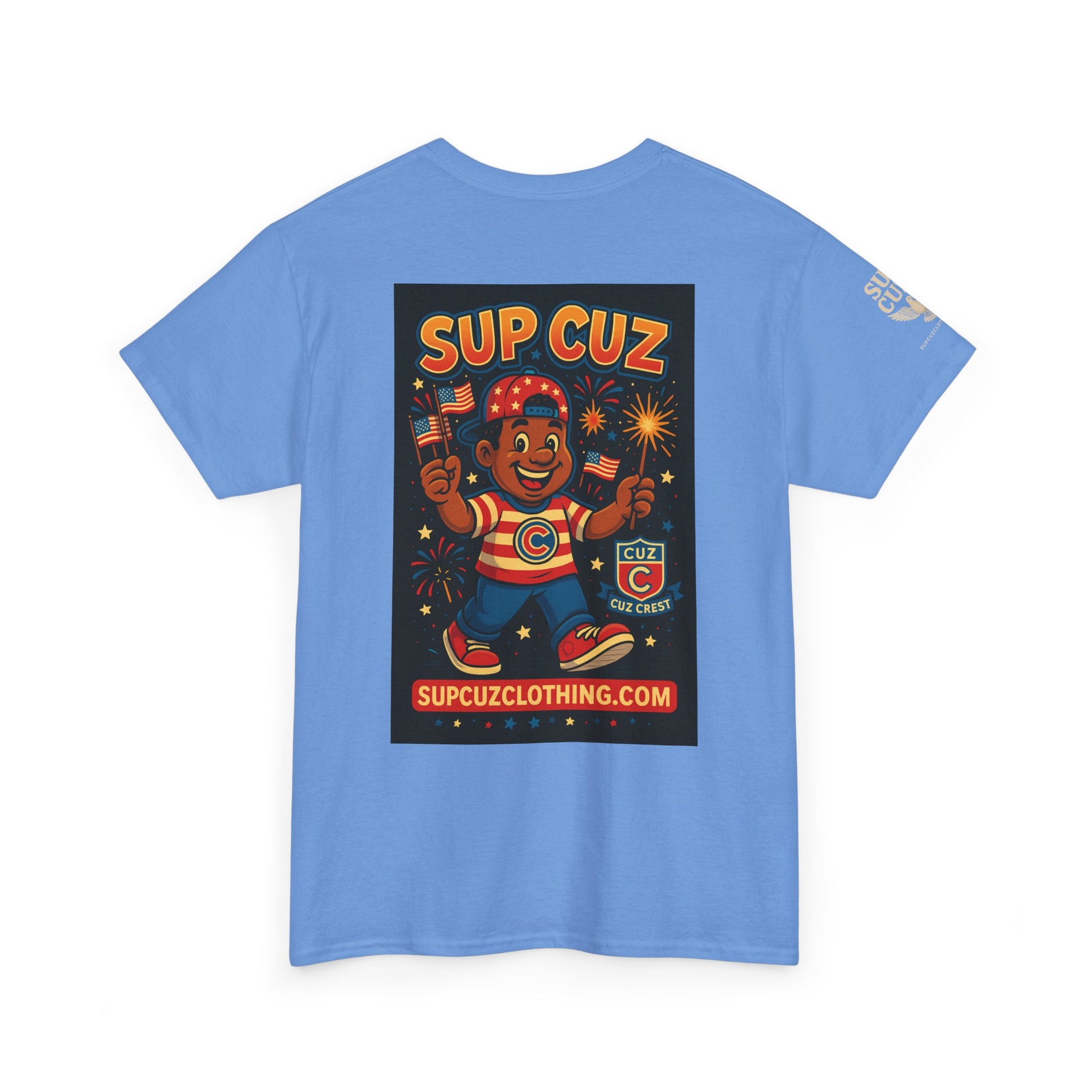 4th of July Launch Tee 3/6 - Unisex Heavy Cotton Tee