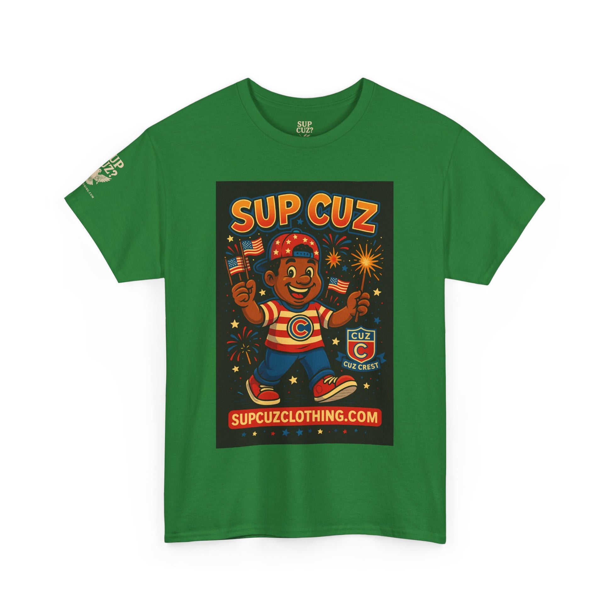 4th of July Launch Tee 3/6 - Unisex Heavy Cotton Tee
