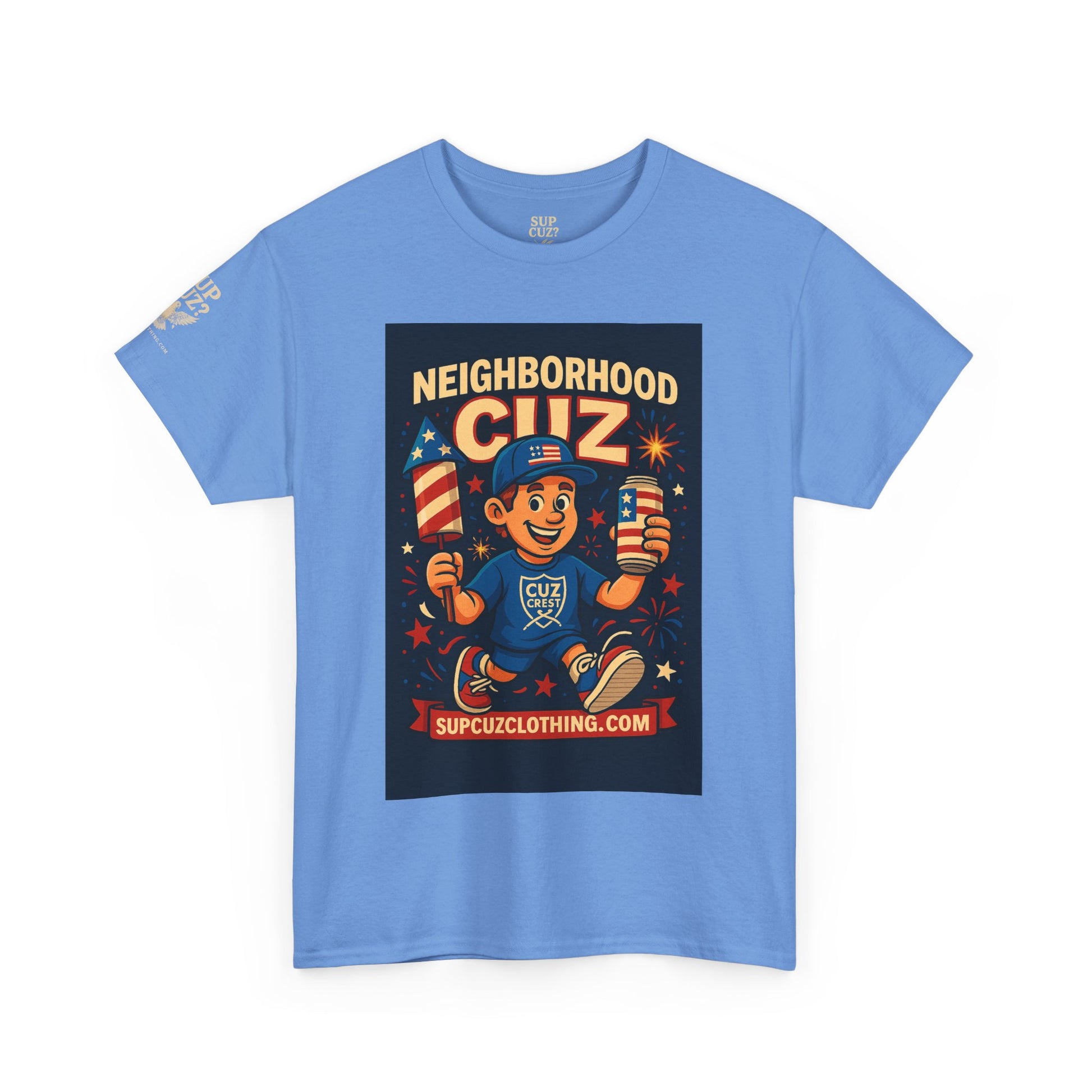 4th of July Launch Tee 5/6 - Unisex Heavy Cotton Tee