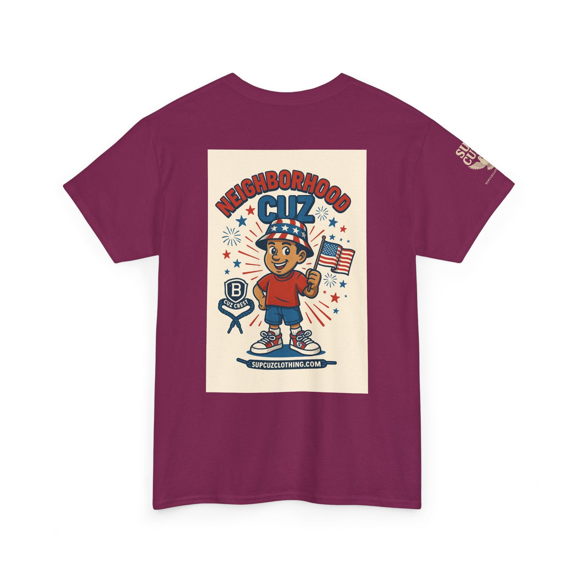 4th of July Launch Tee 4/6 - Unisex Heavy Cotton Tee