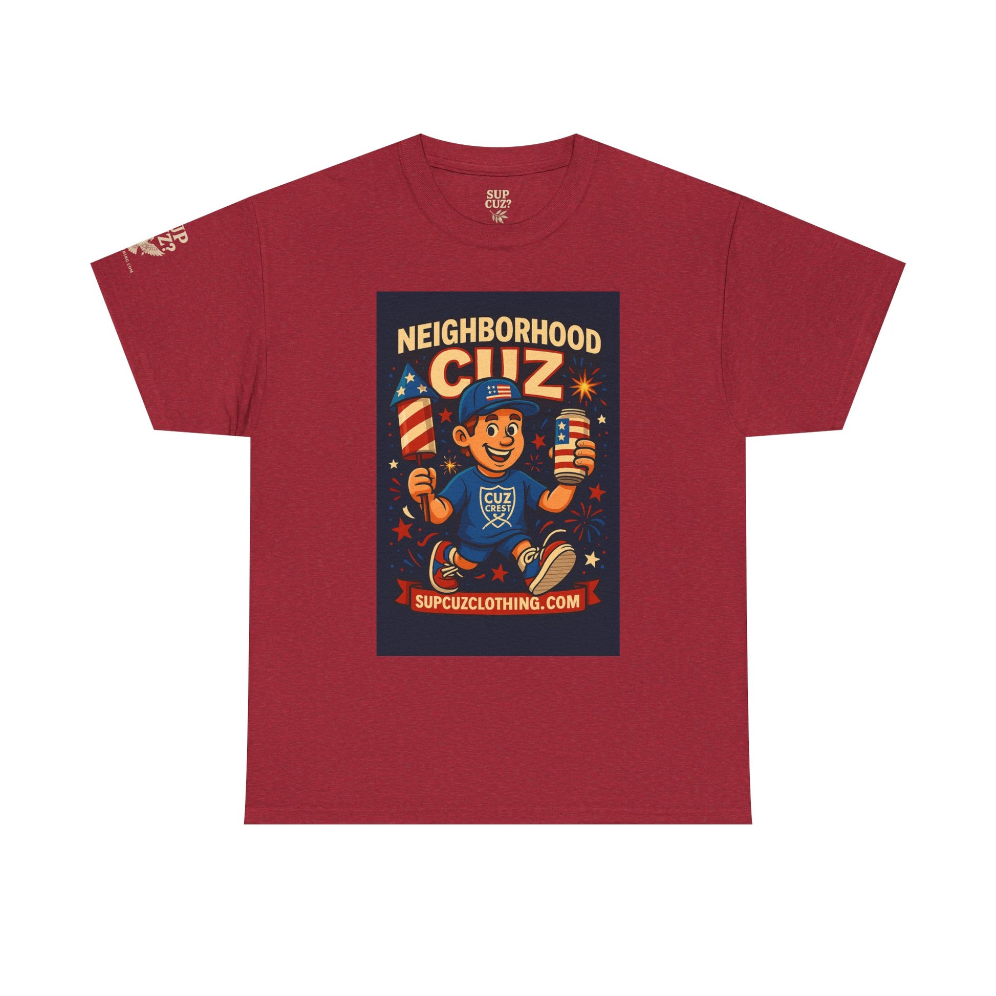 4th of July Launch Tee 5/6 - Unisex Heavy Cotton Tee