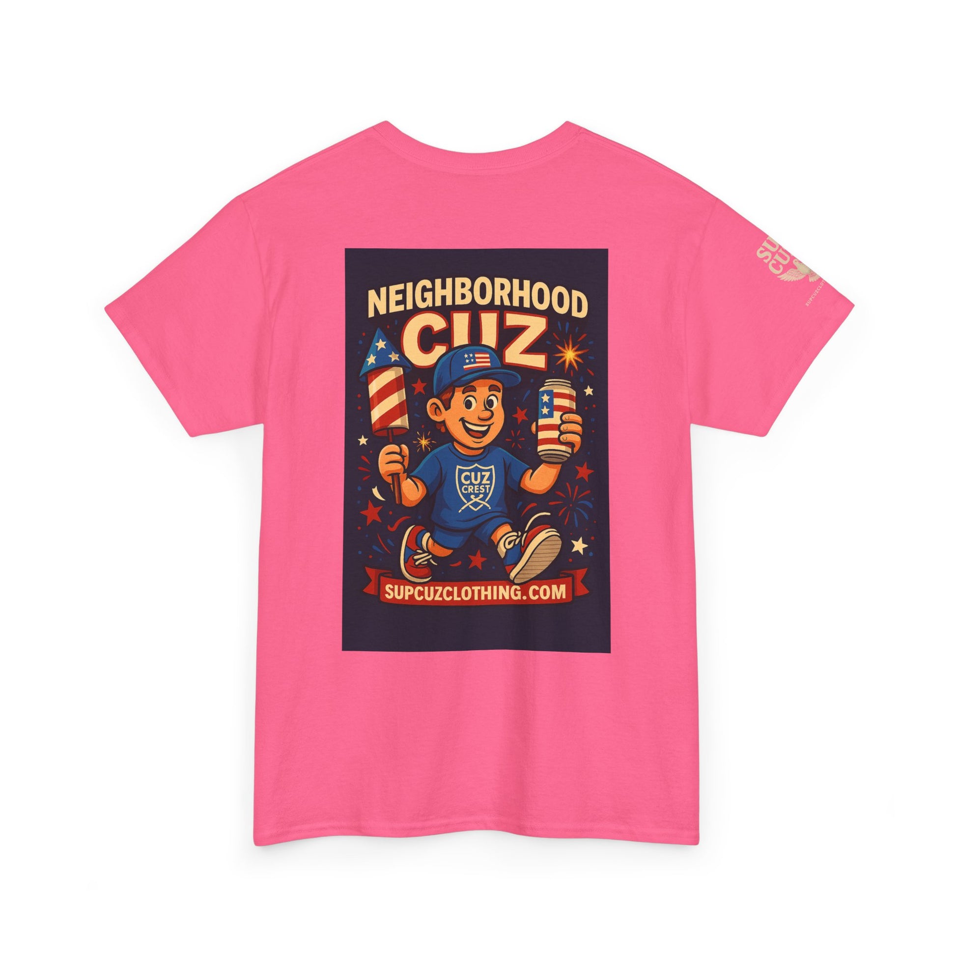 4th of July Launch Tee 5/6 - Unisex Heavy Cotton Tee