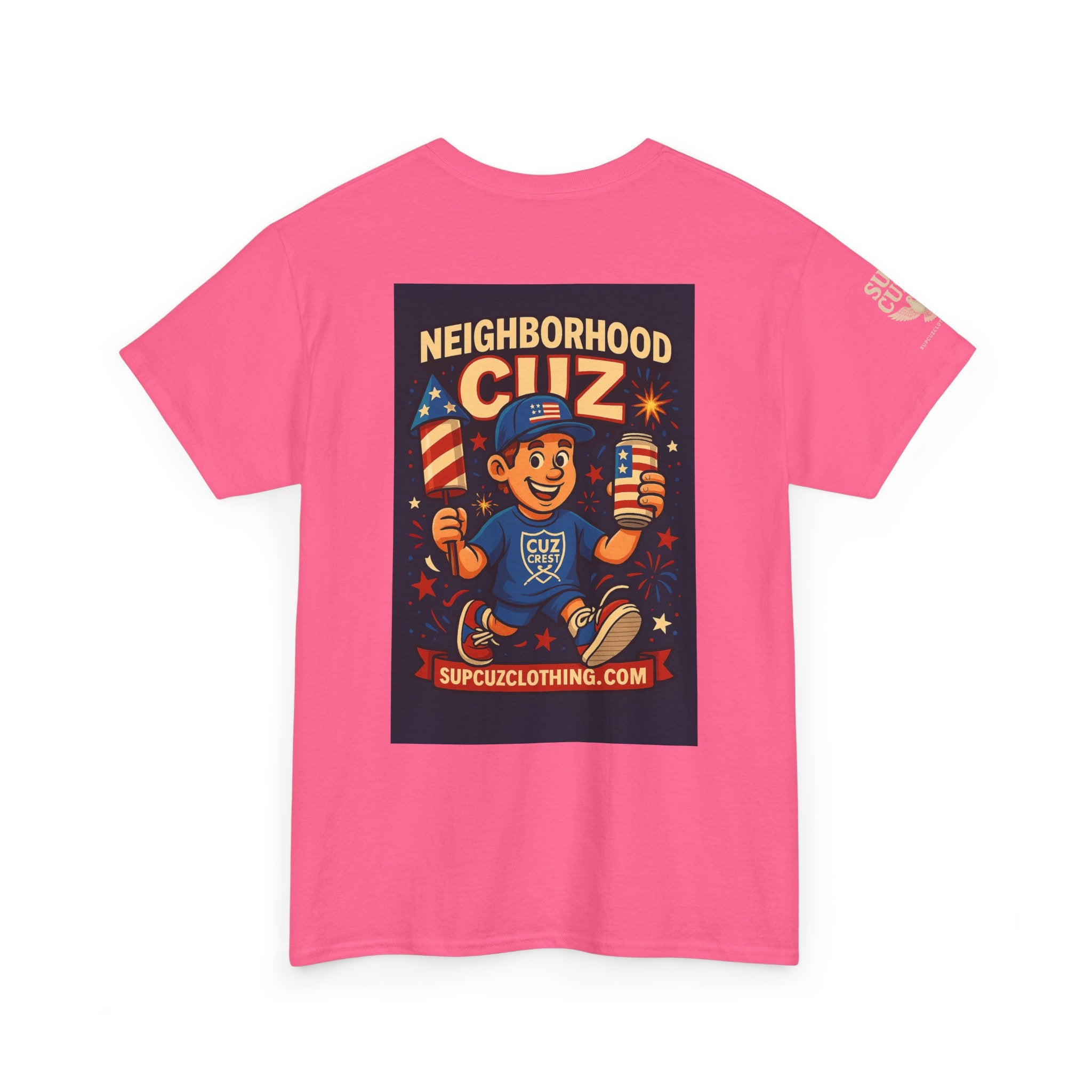 4th of July Launch Tee 5/6 - Unisex Heavy Cotton Tee