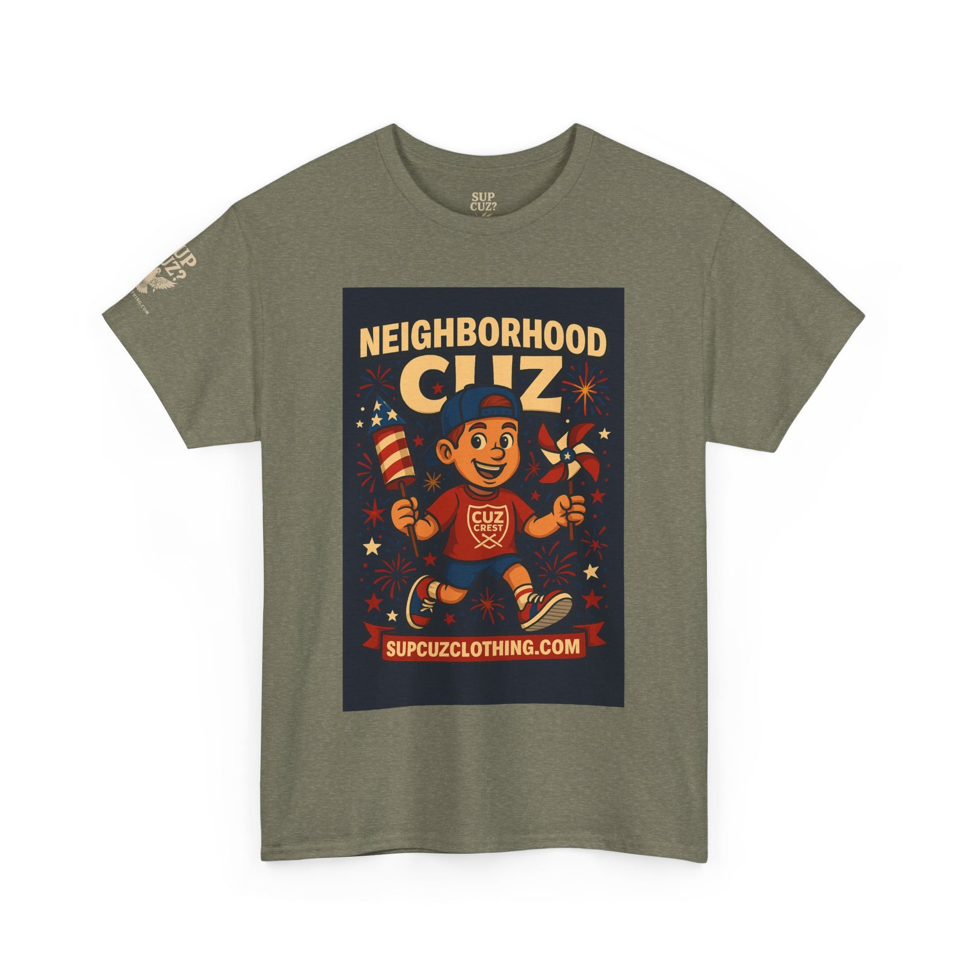 4th of July Launch Tee 6/6 - Unisex Heavy Cotton Tee