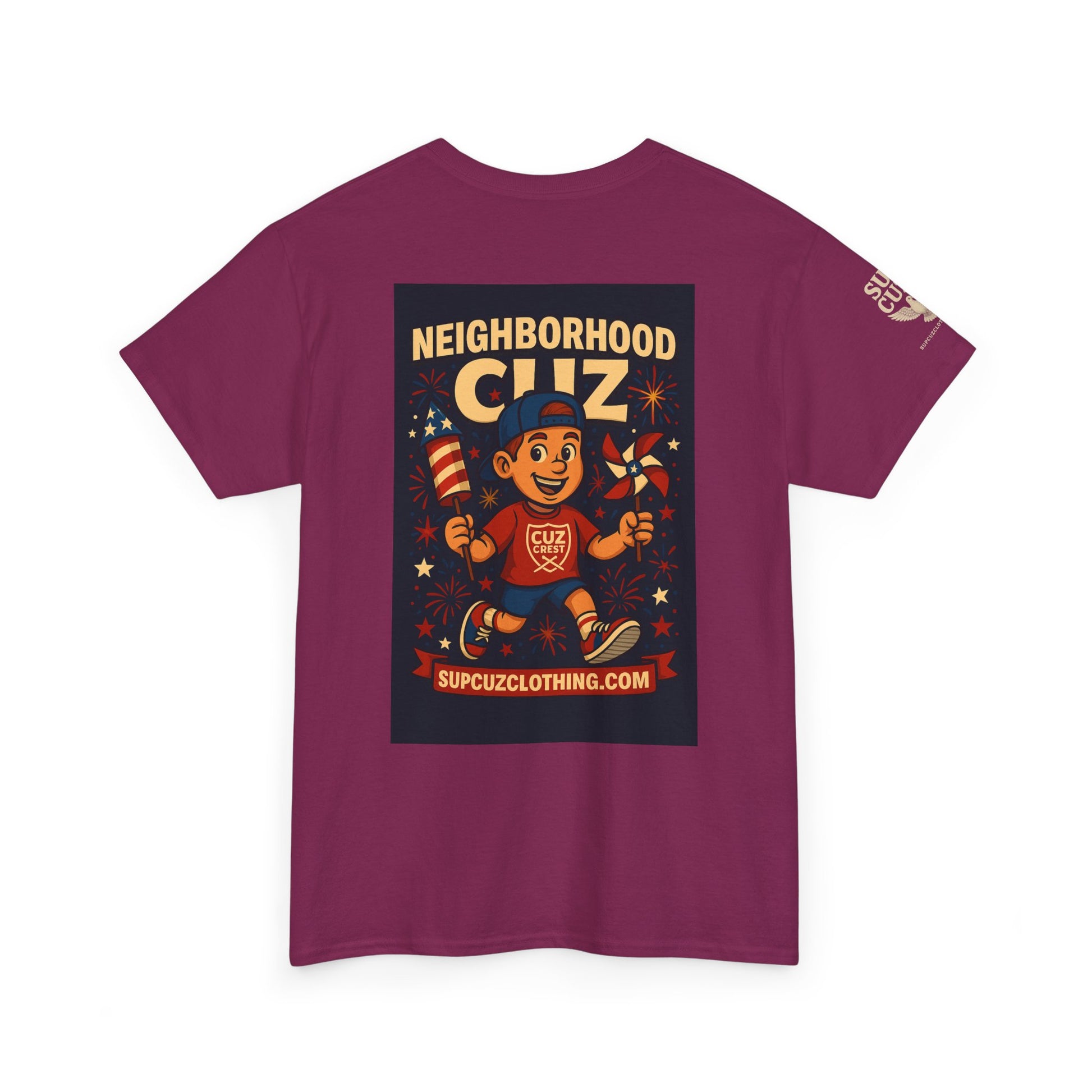 4th of July Launch Tee 6/6 - Unisex Heavy Cotton Tee