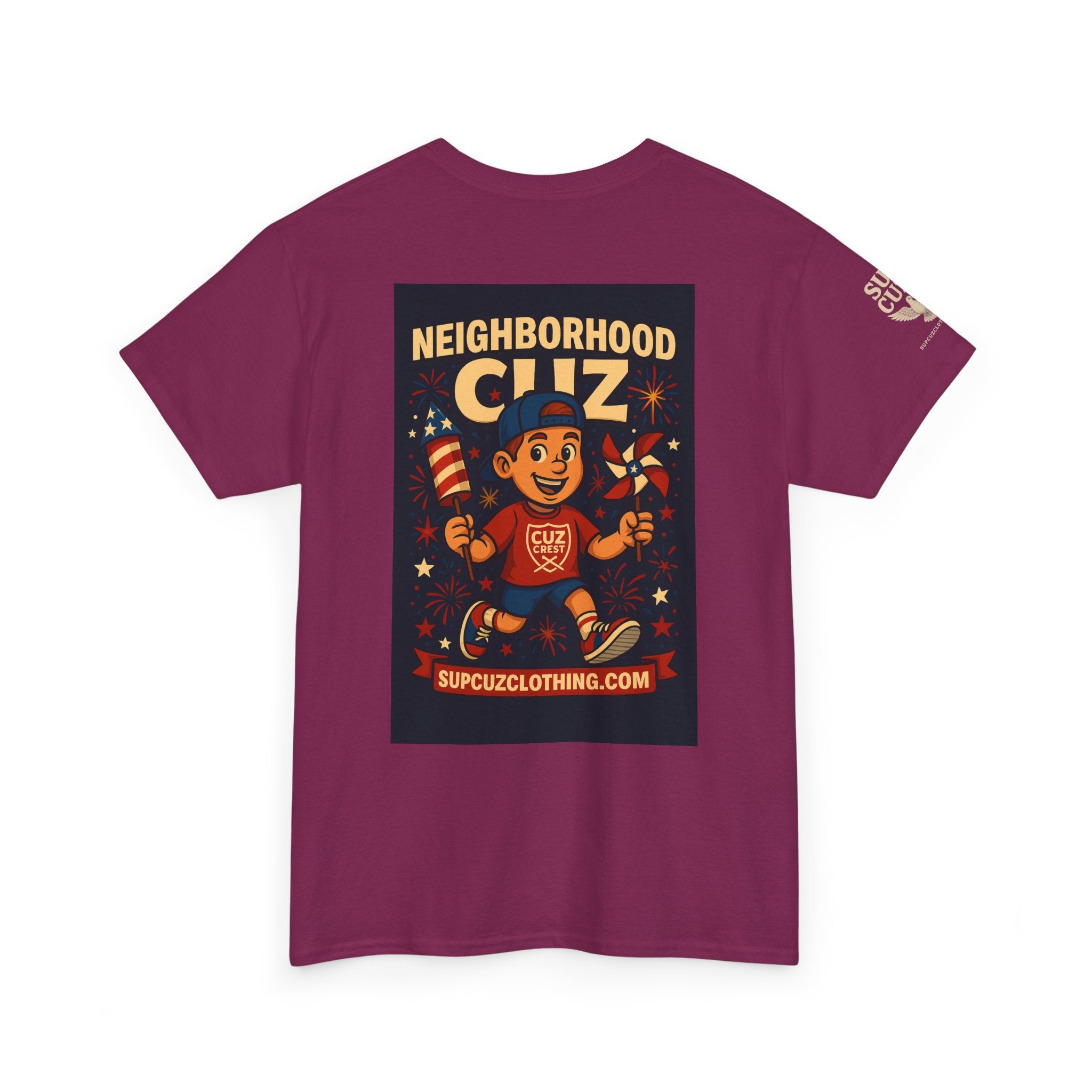 4th of July Launch Tee 6/6 - Unisex Heavy Cotton Tee