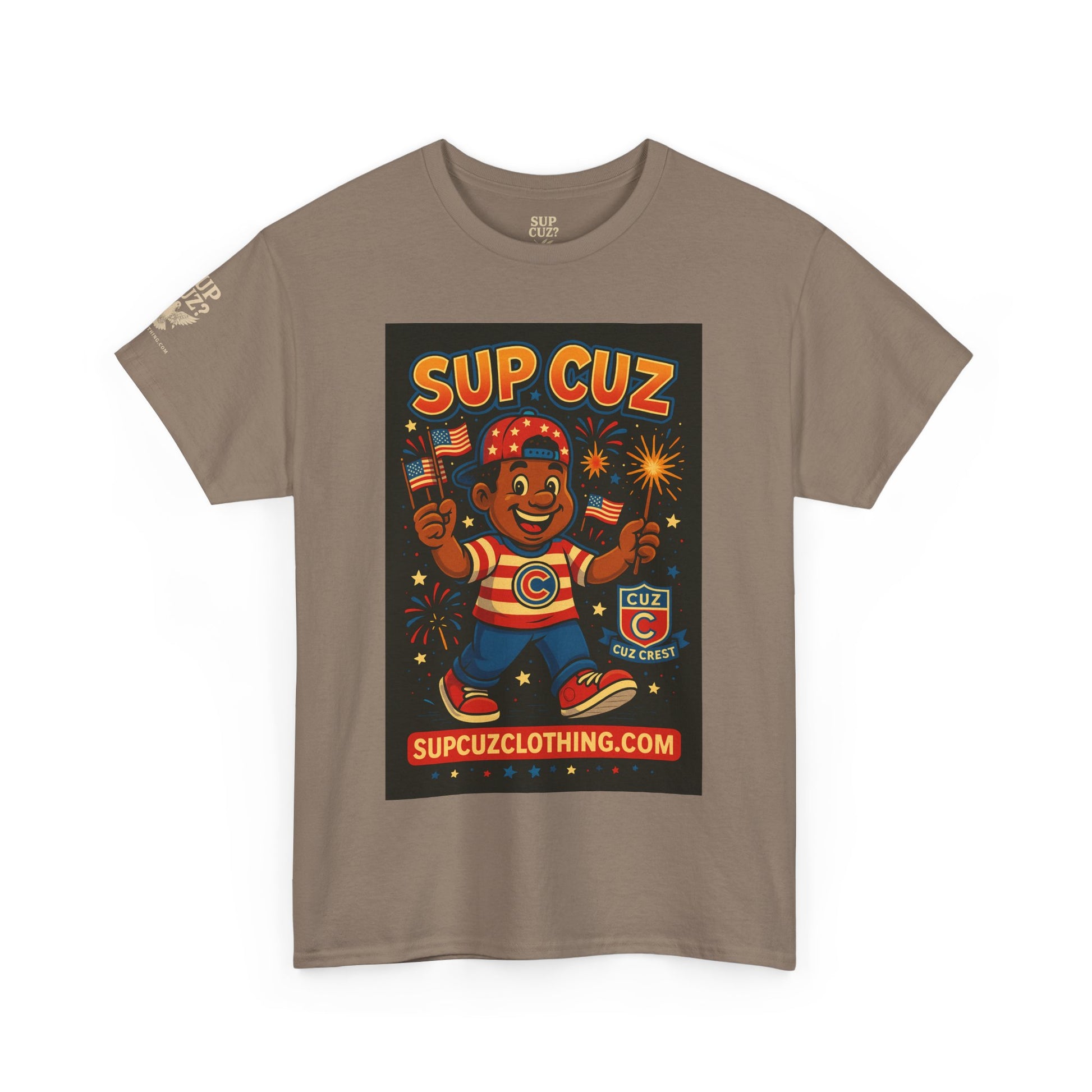 4th of July Launch Tee 3/6 - Unisex Heavy Cotton Tee