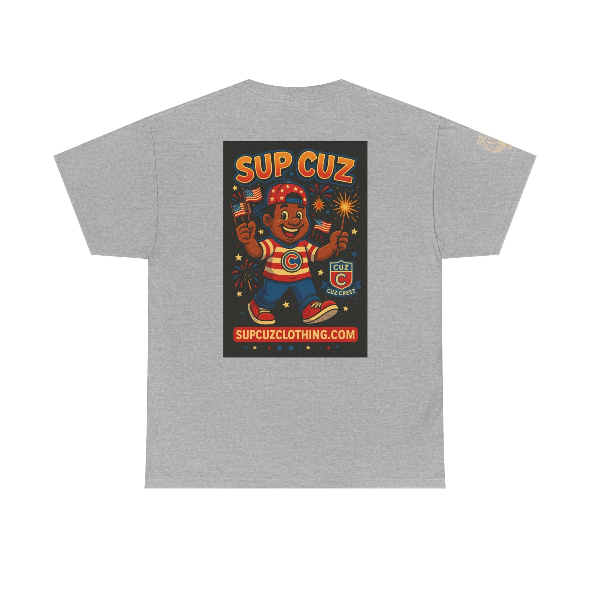 4th of July Launch Tee 3/6 - Unisex Heavy Cotton Tee