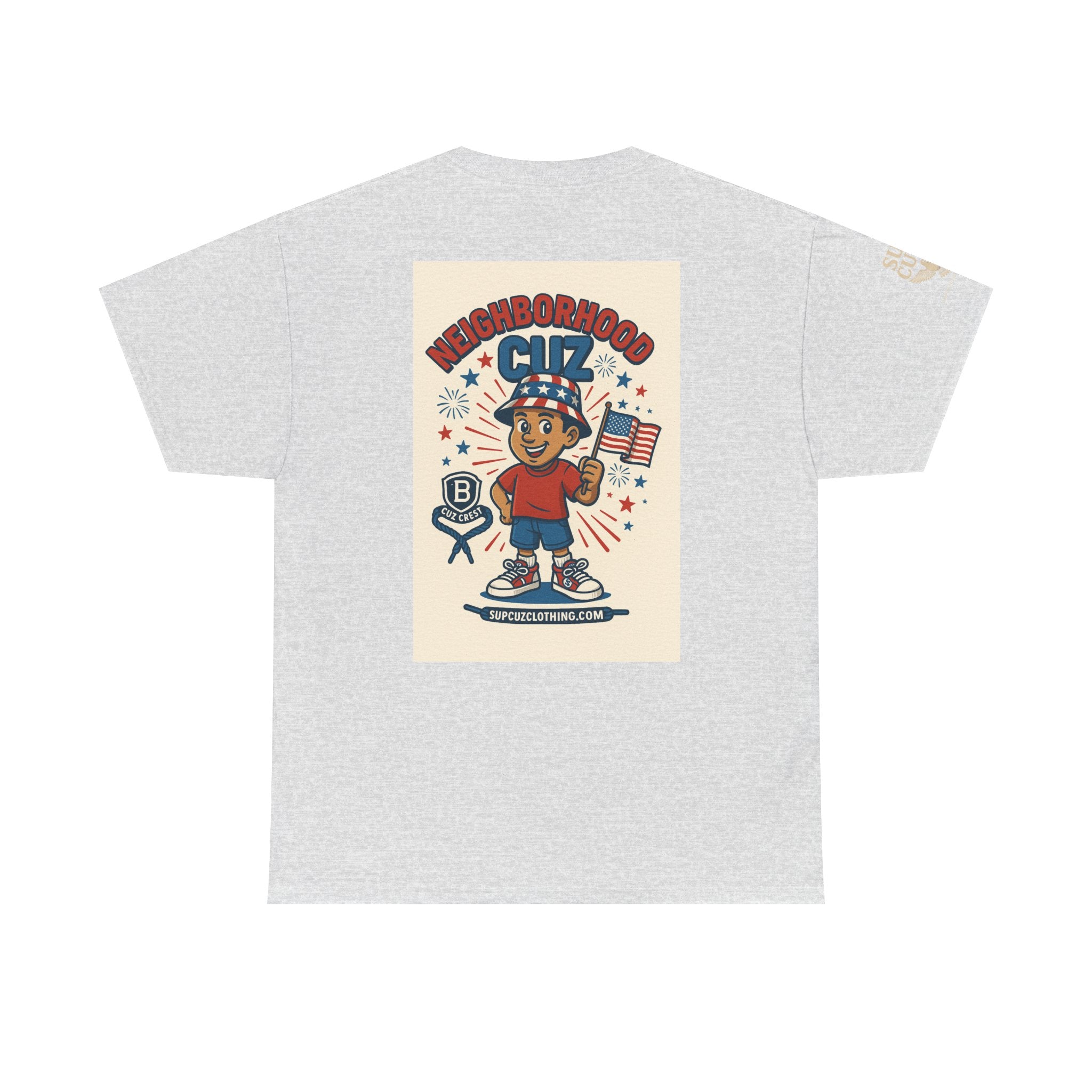4th of July Launch Tee 4/6 - Unisex Heavy Cotton Tee