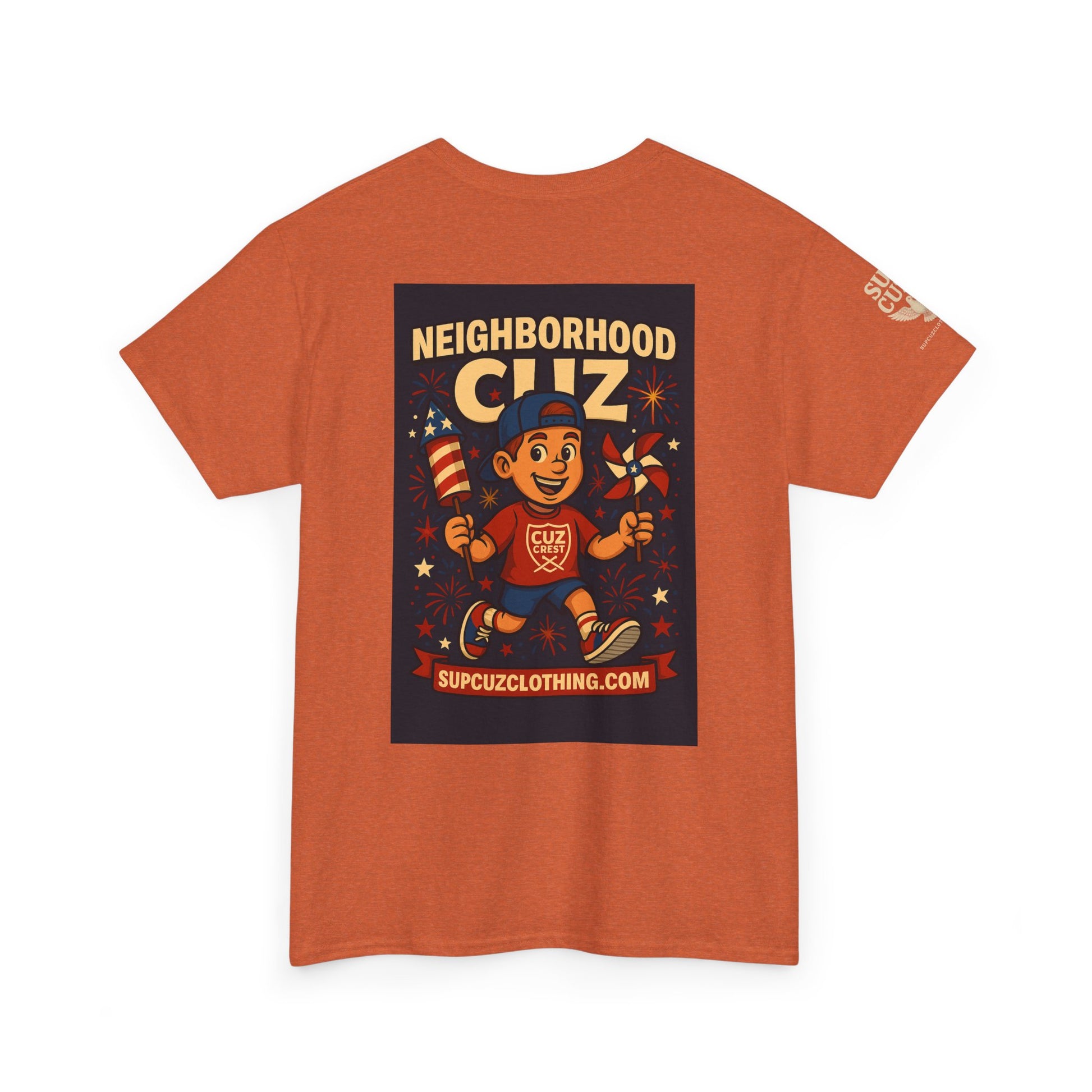 4th of July Launch Tee 6/6 - Unisex Heavy Cotton Tee
