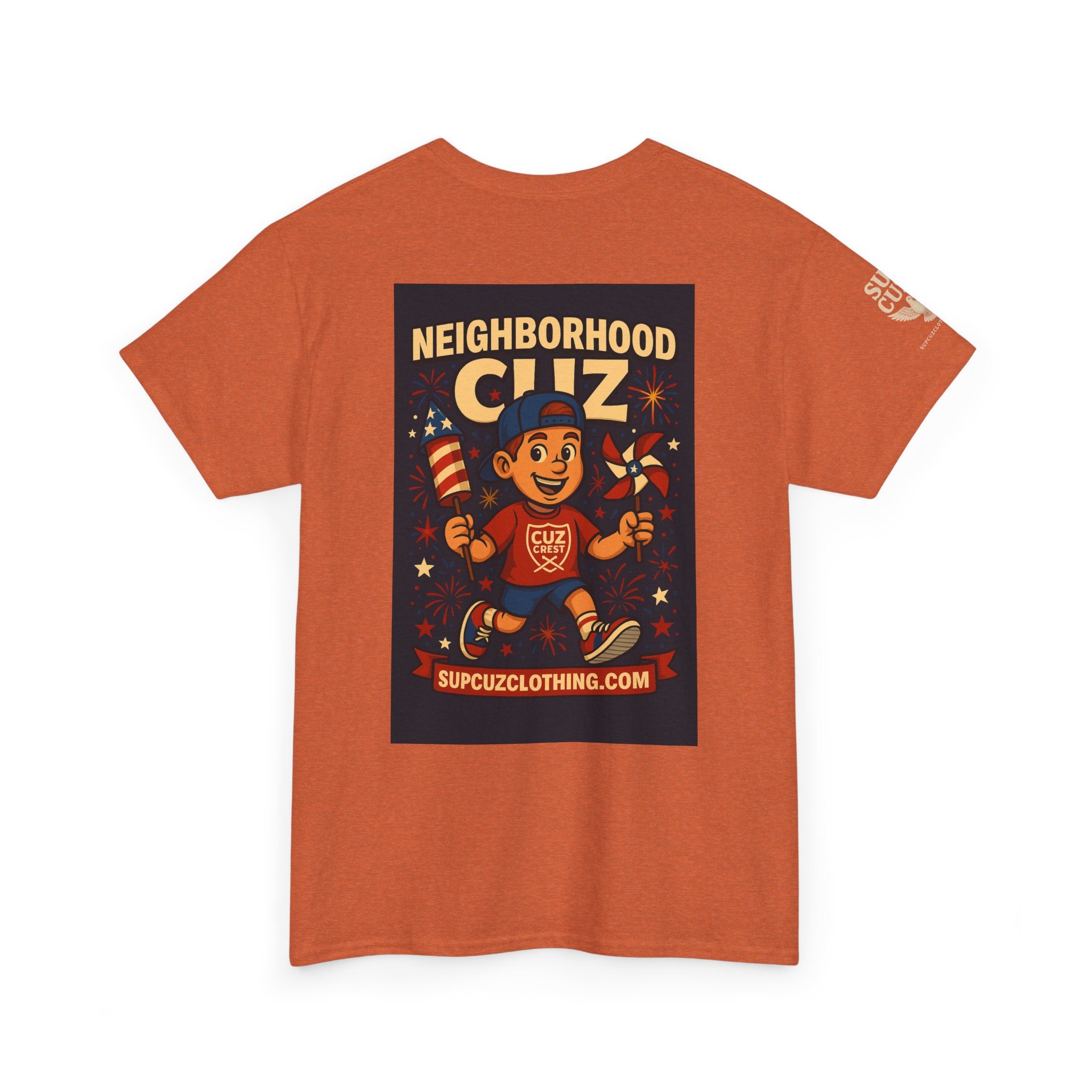 4th of July Launch Tee 6/6 - Unisex Heavy Cotton Tee