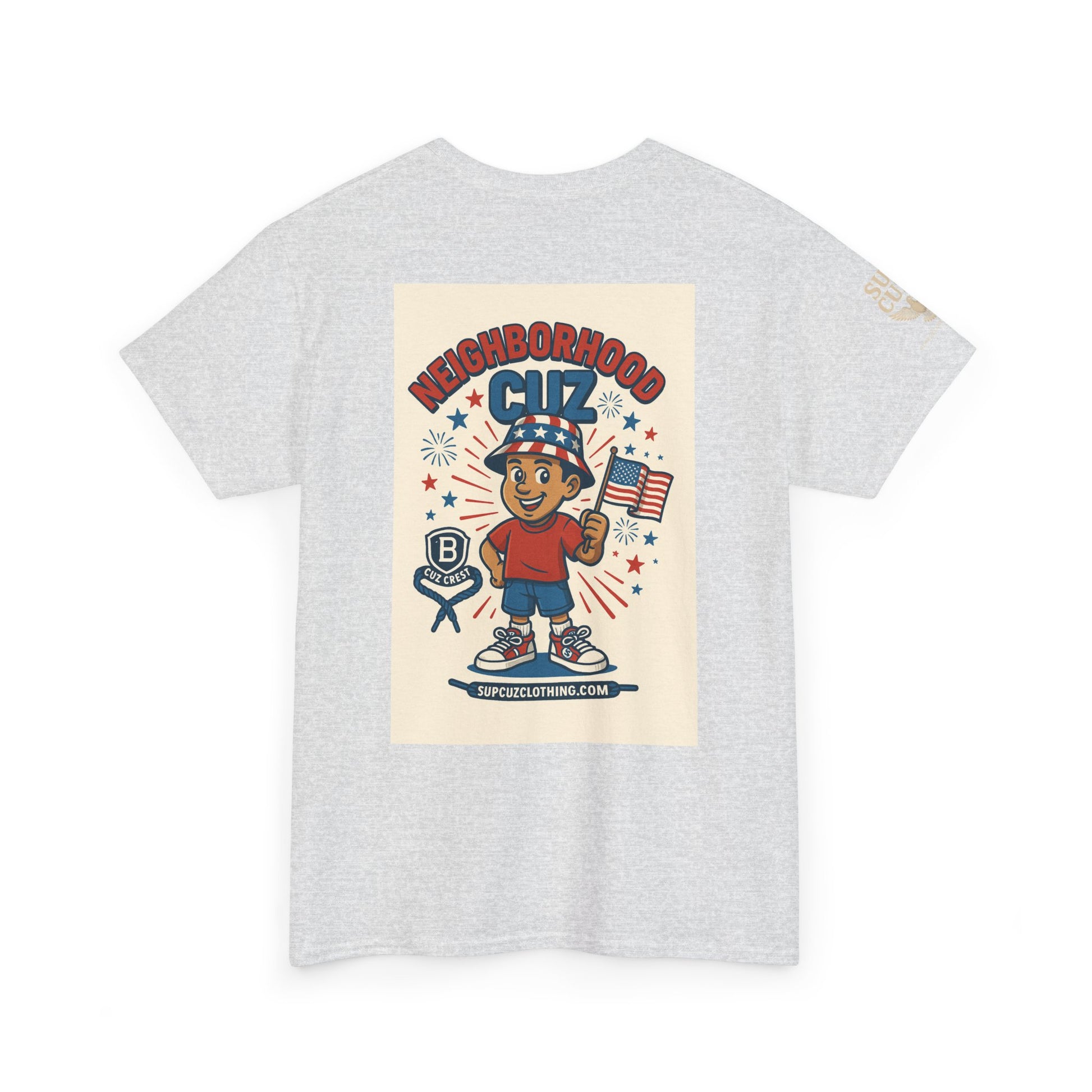 4th of July Launch Tee 4/6 - Unisex Heavy Cotton Tee