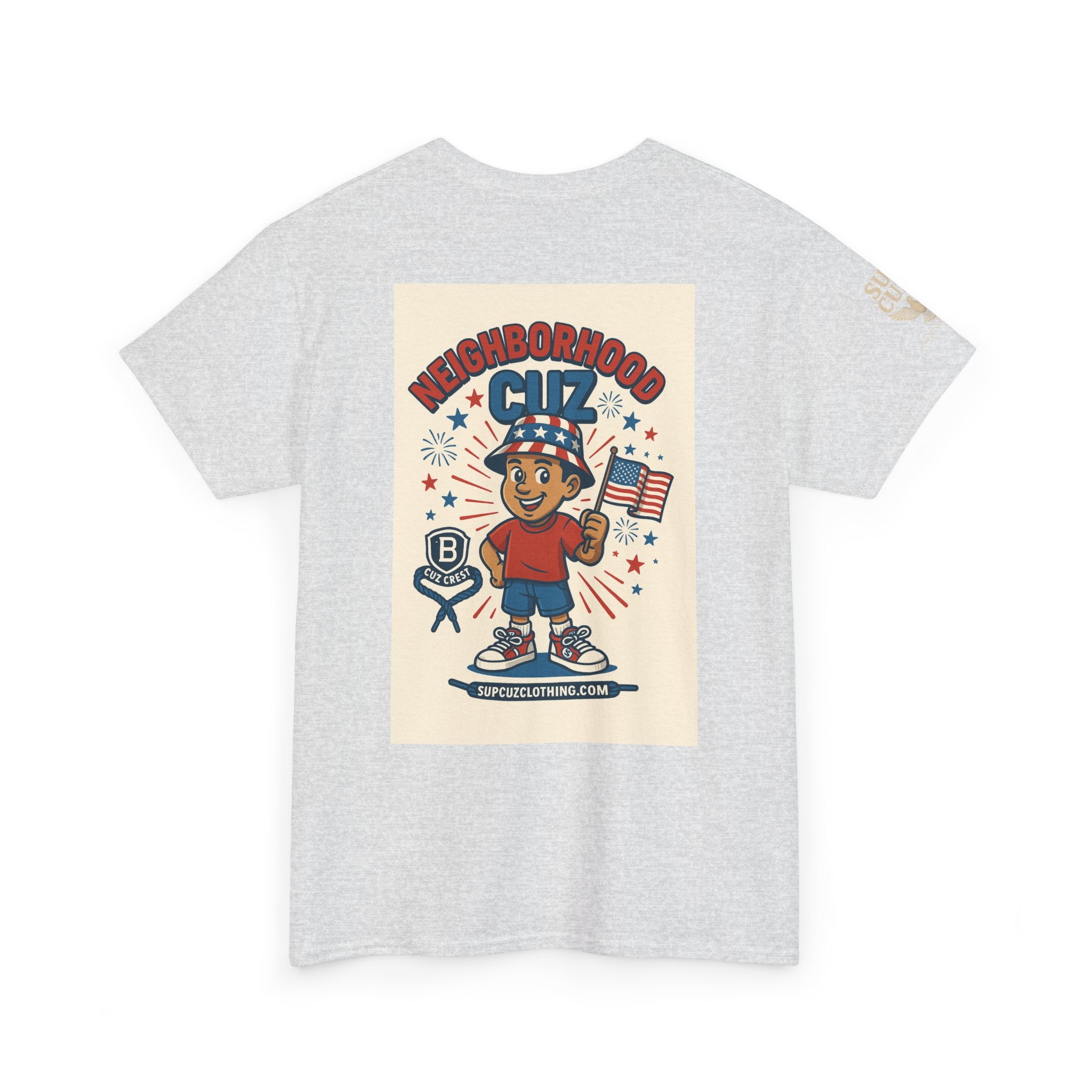 4th of July Launch Tee 4/6 - Unisex Heavy Cotton Tee