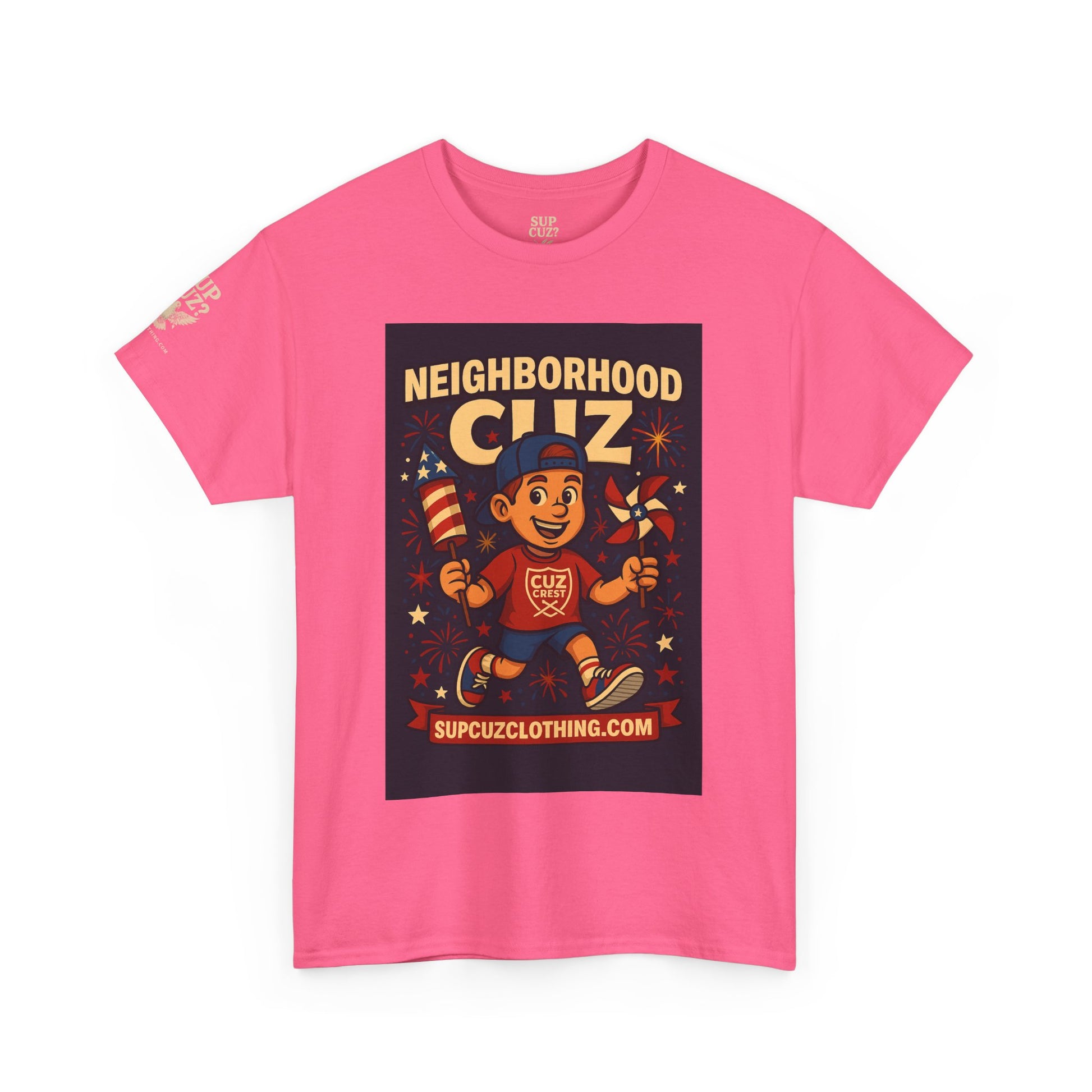 4th of July Launch Tee 6/6 - Unisex Heavy Cotton Tee