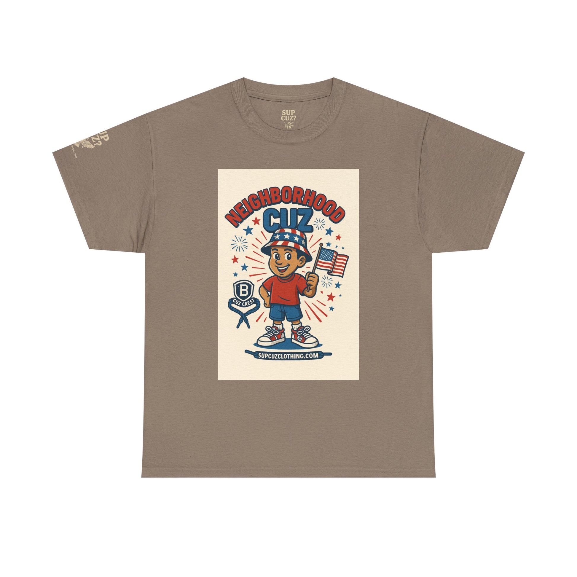 4th of July Launch Tee 4/6 - Unisex Heavy Cotton Tee