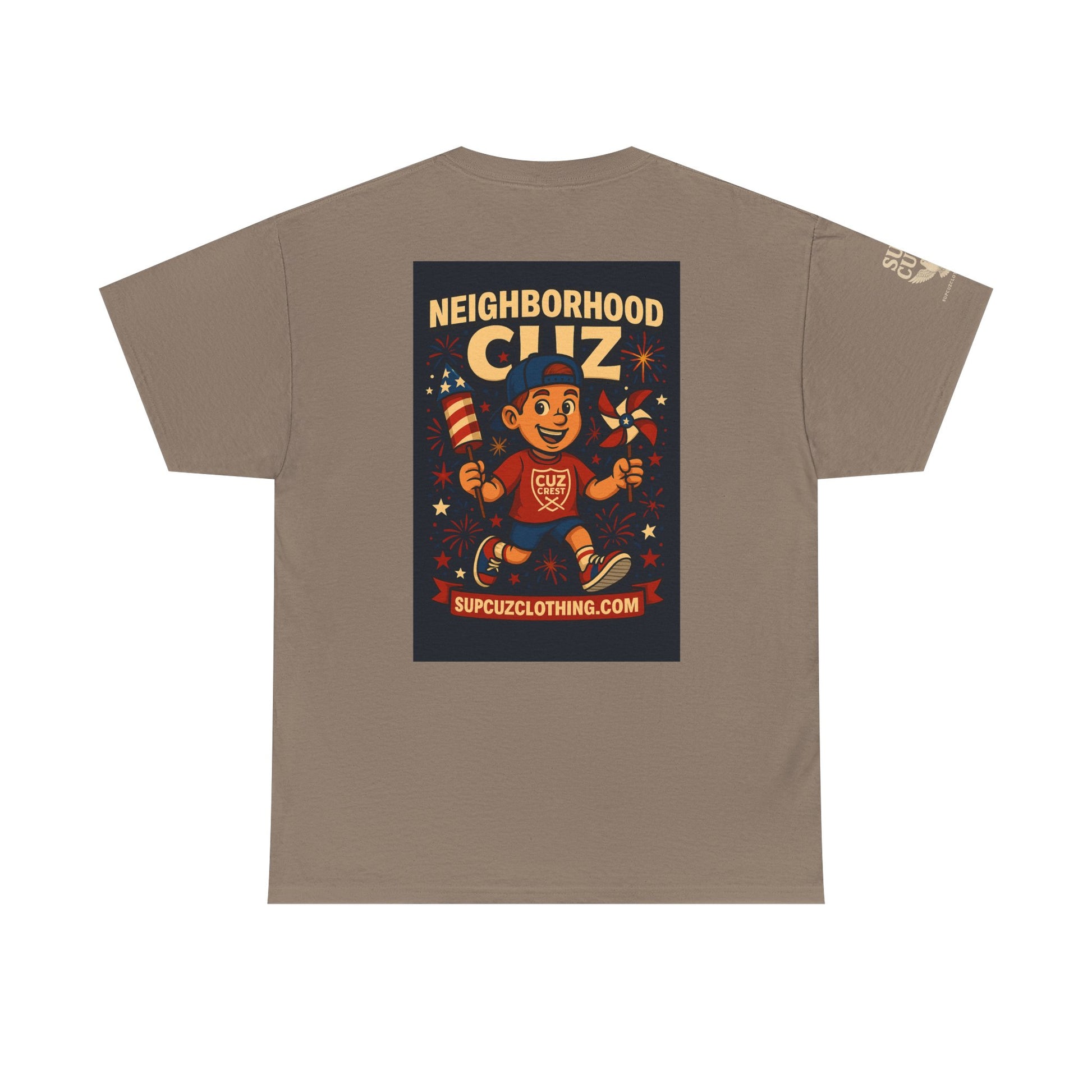 4th of July Launch Tee 6/6 - Unisex Heavy Cotton Tee