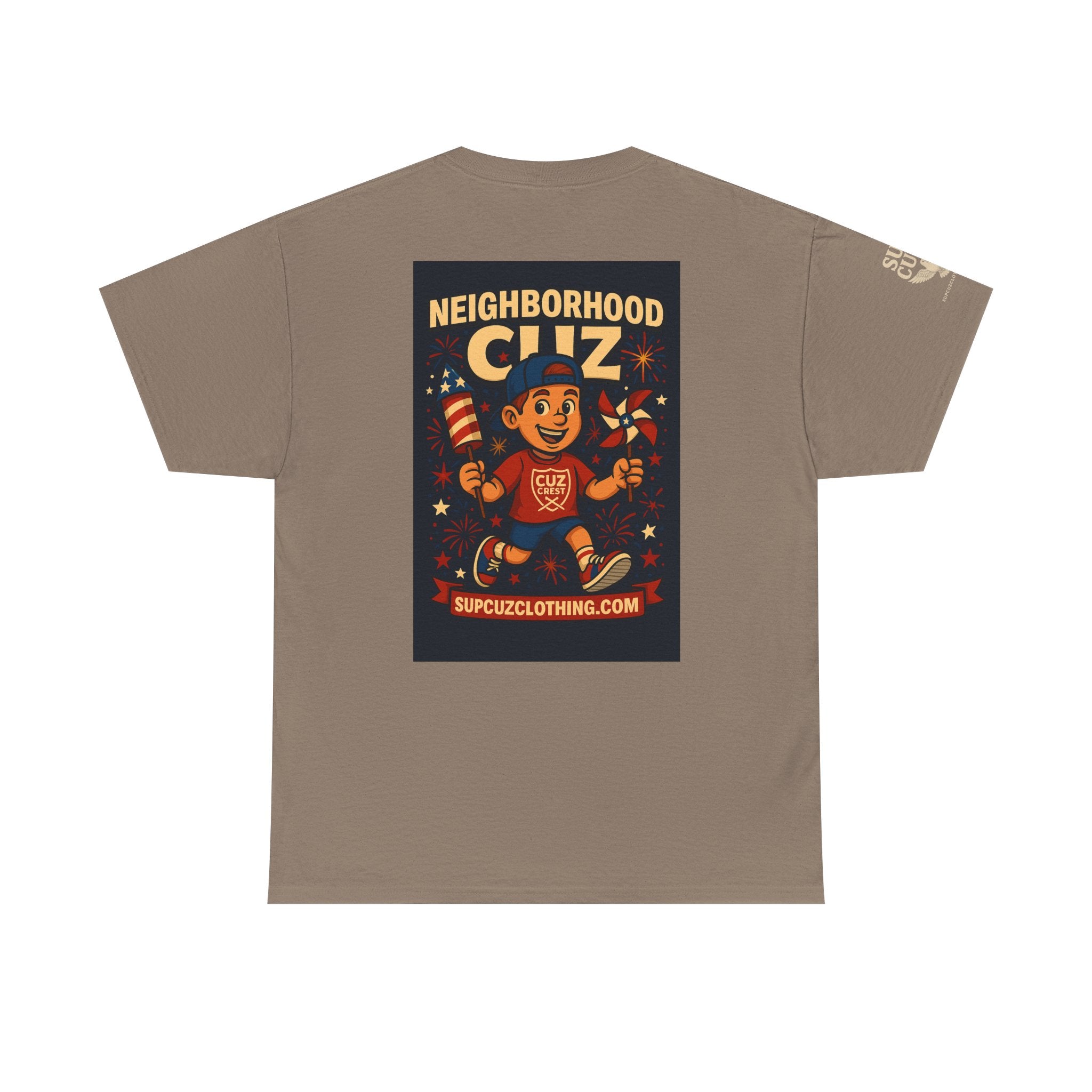 4th of July Launch Tee 6/6 - Unisex Heavy Cotton Tee