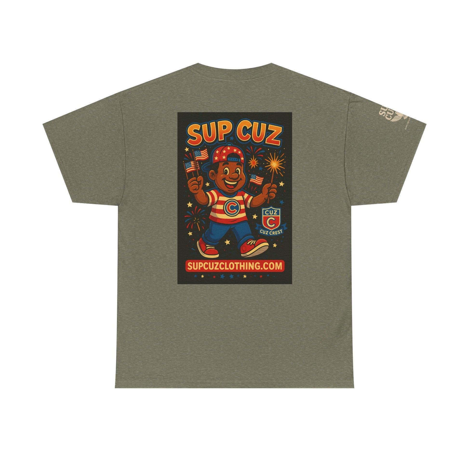 4th of July Launch Tee 3/6 - Unisex Heavy Cotton Tee
