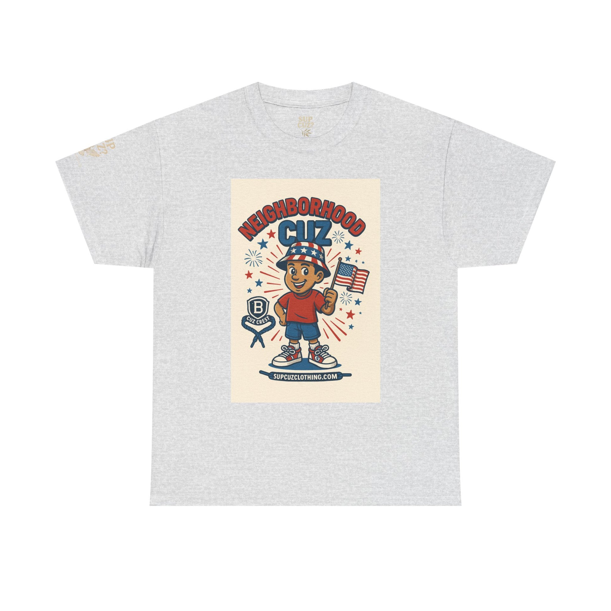 4th of July Launch Tee 4/6 - Unisex Heavy Cotton Tee
