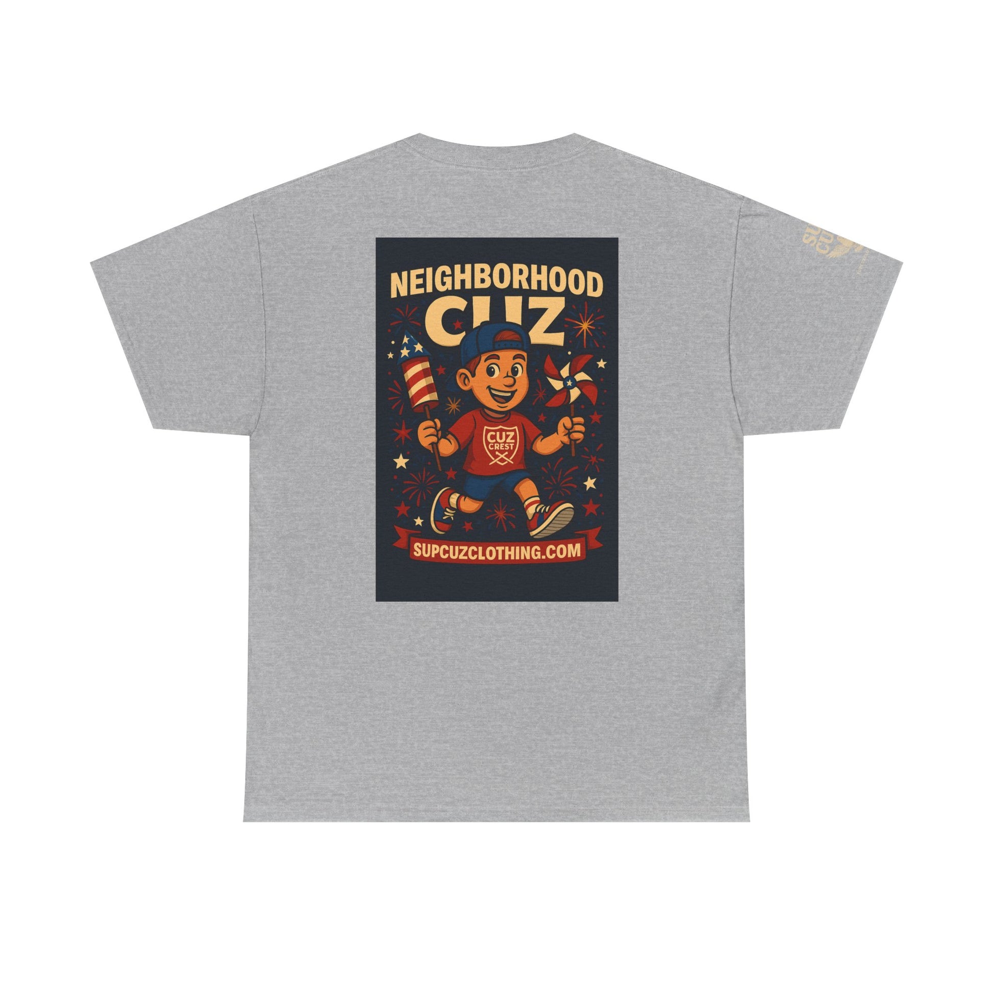 4th of July Launch Tee 6/6 - Unisex Heavy Cotton Tee