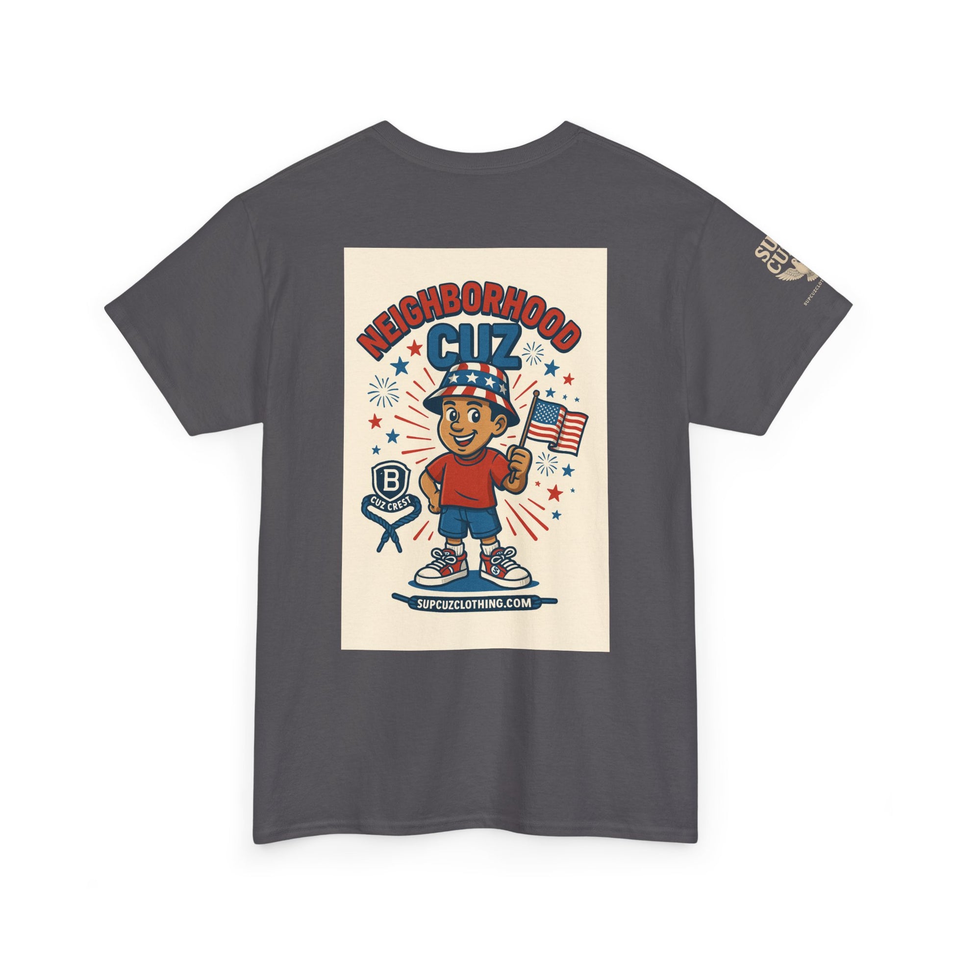 4th of July Launch Tee 4/6 - Unisex Heavy Cotton Tee