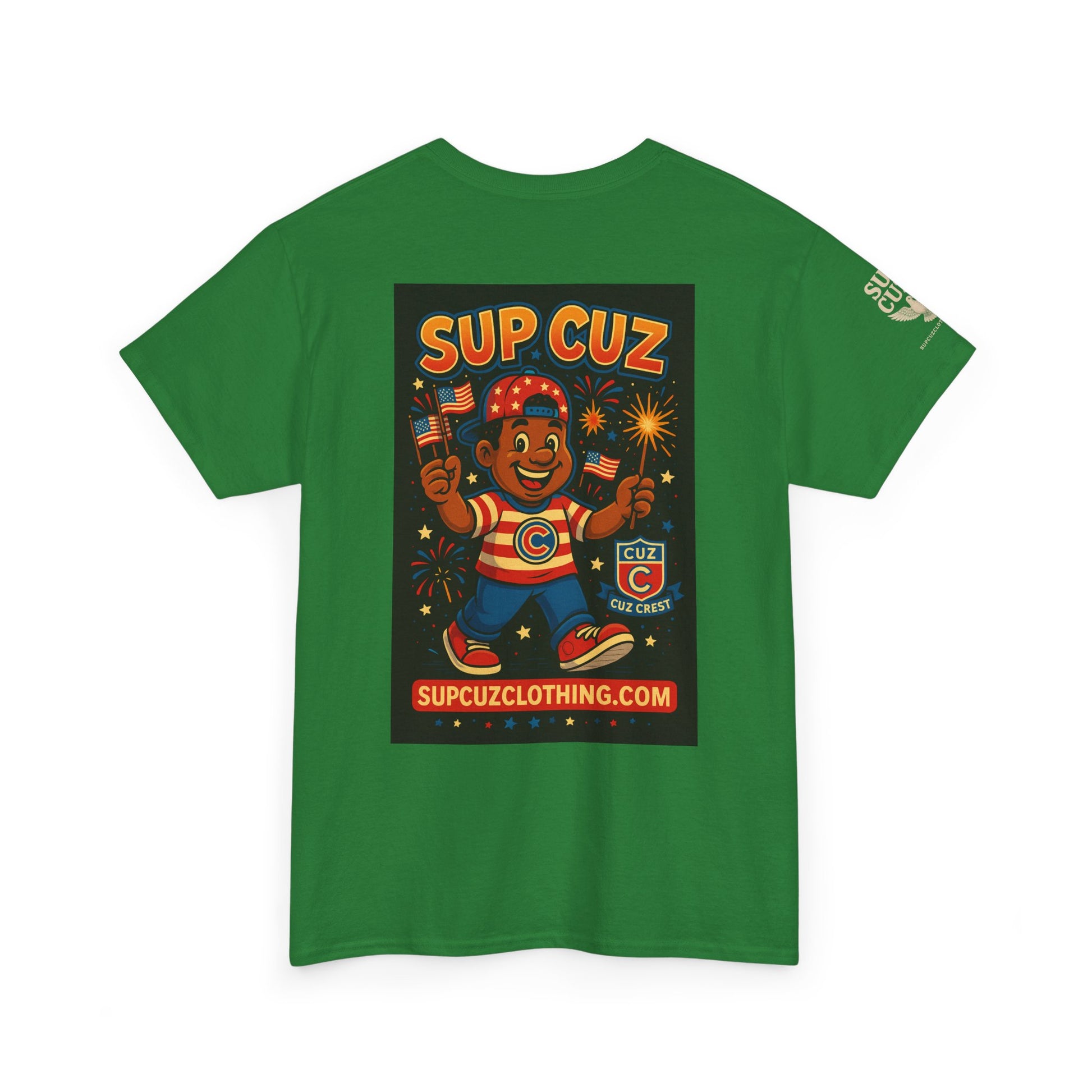 4th of July Launch Tee 3/6 - Unisex Heavy Cotton Tee