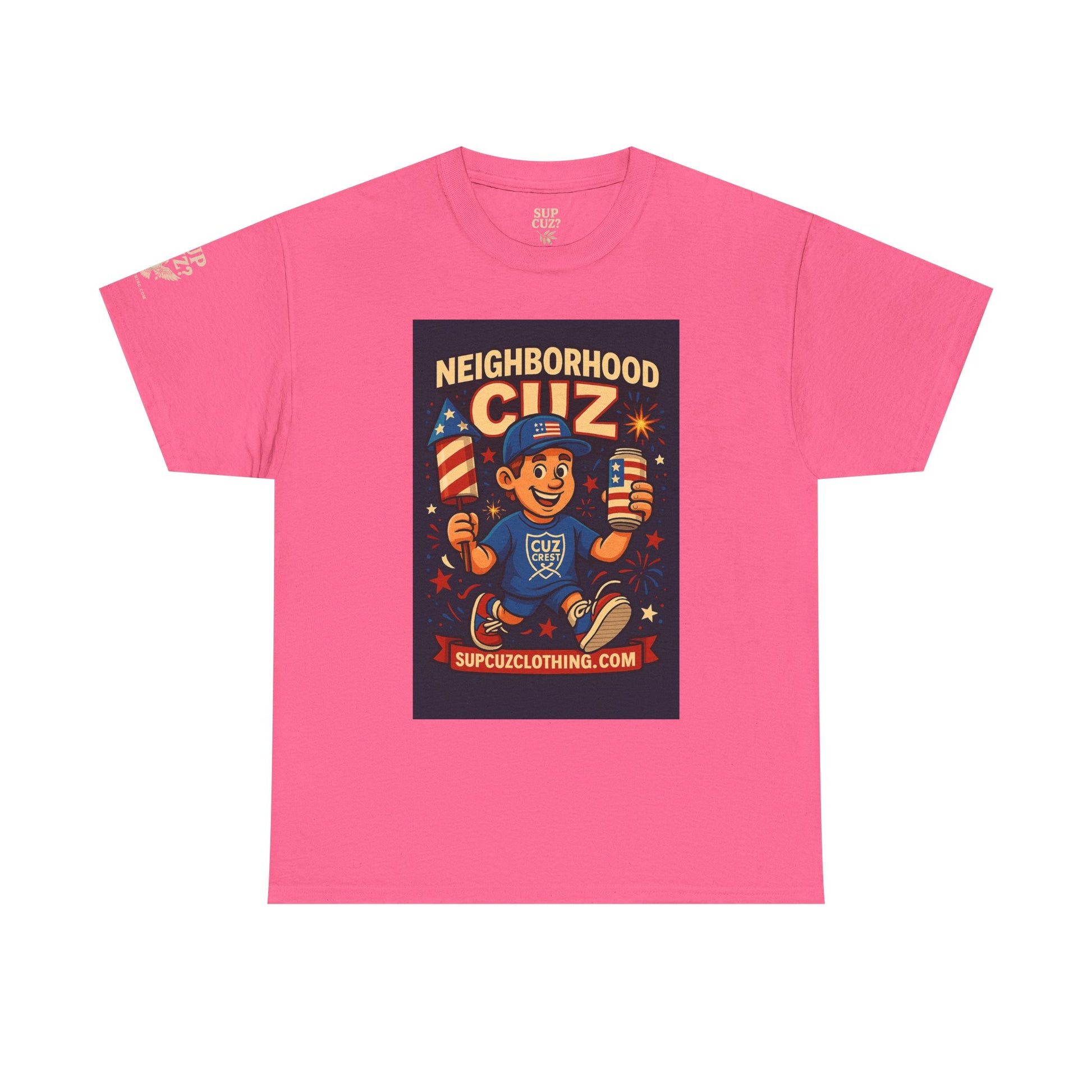 4th of July Launch Tee 5/6 - Unisex Heavy Cotton Tee