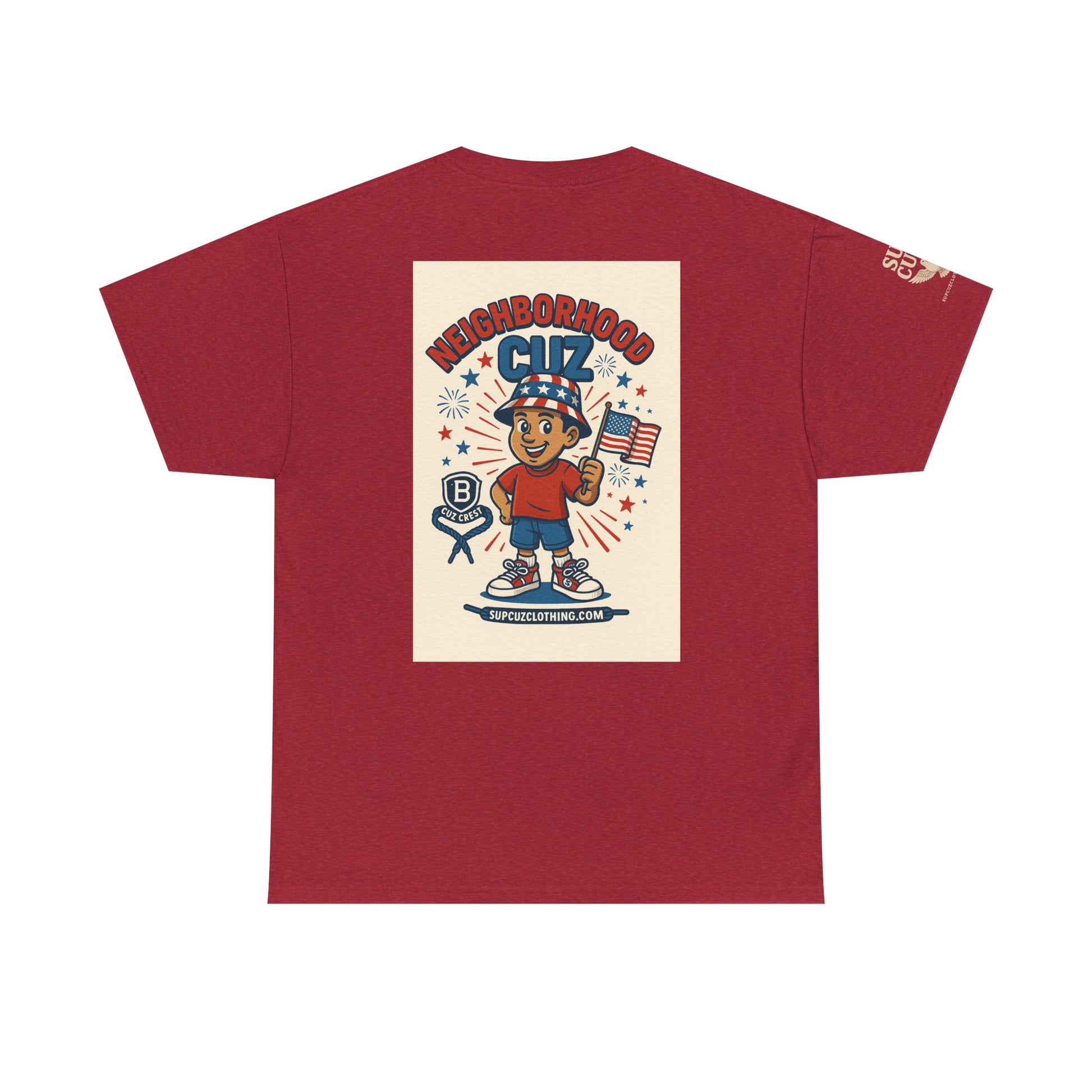 4th of July Launch Tee 4/6 - Unisex Heavy Cotton Tee