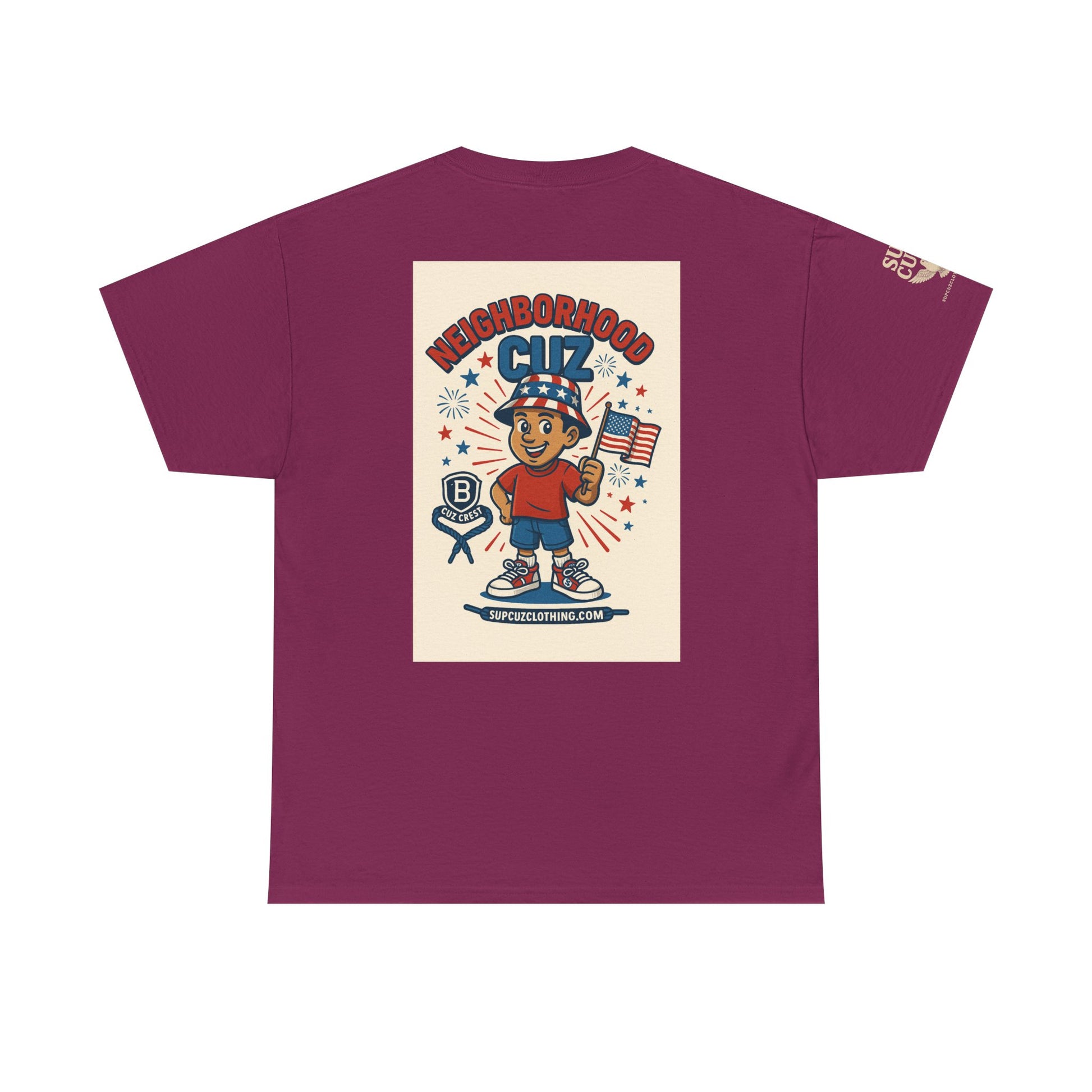 4th of July Launch Tee 4/6 - Unisex Heavy Cotton Tee