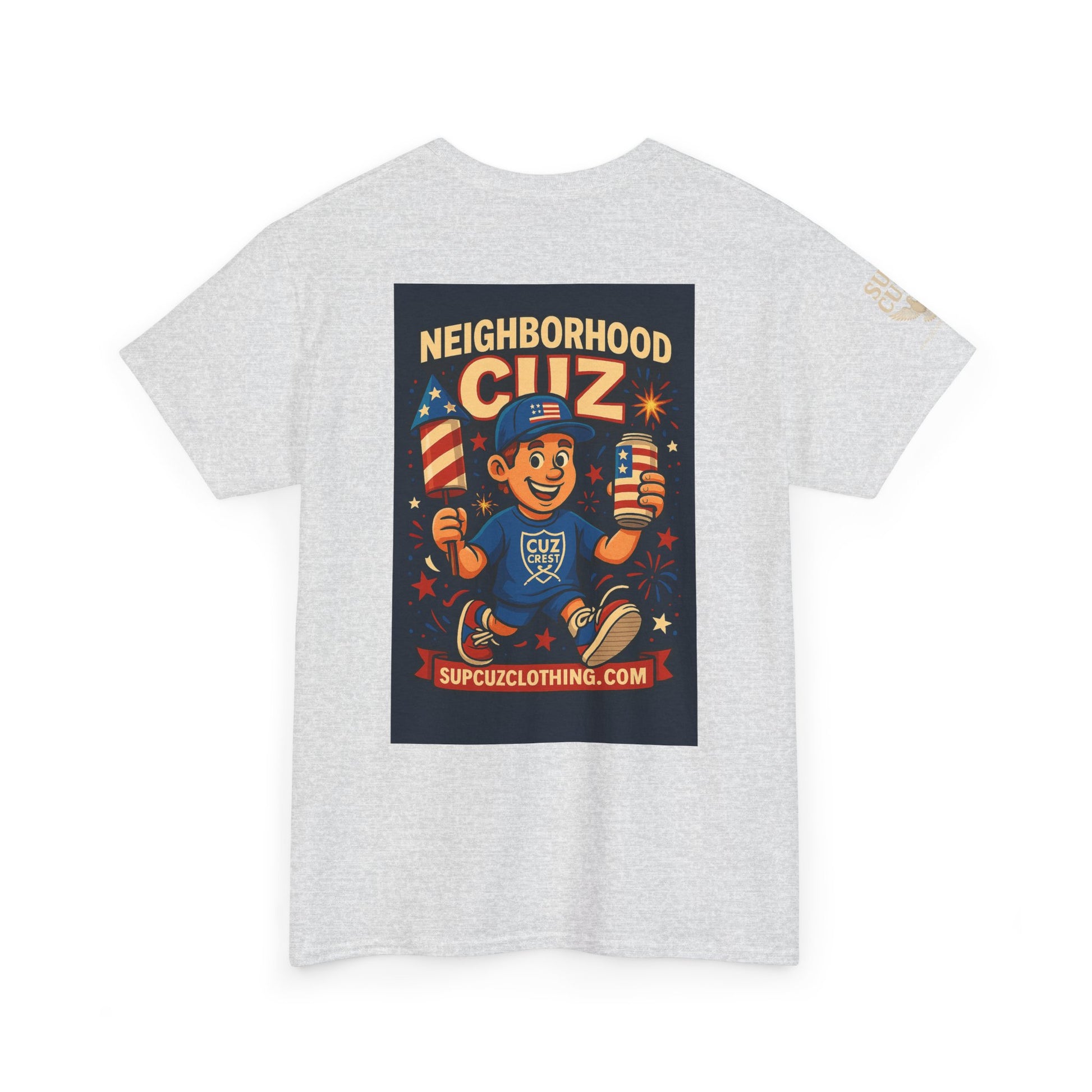 4th of July Launch Tee 5/6 - Unisex Heavy Cotton Tee