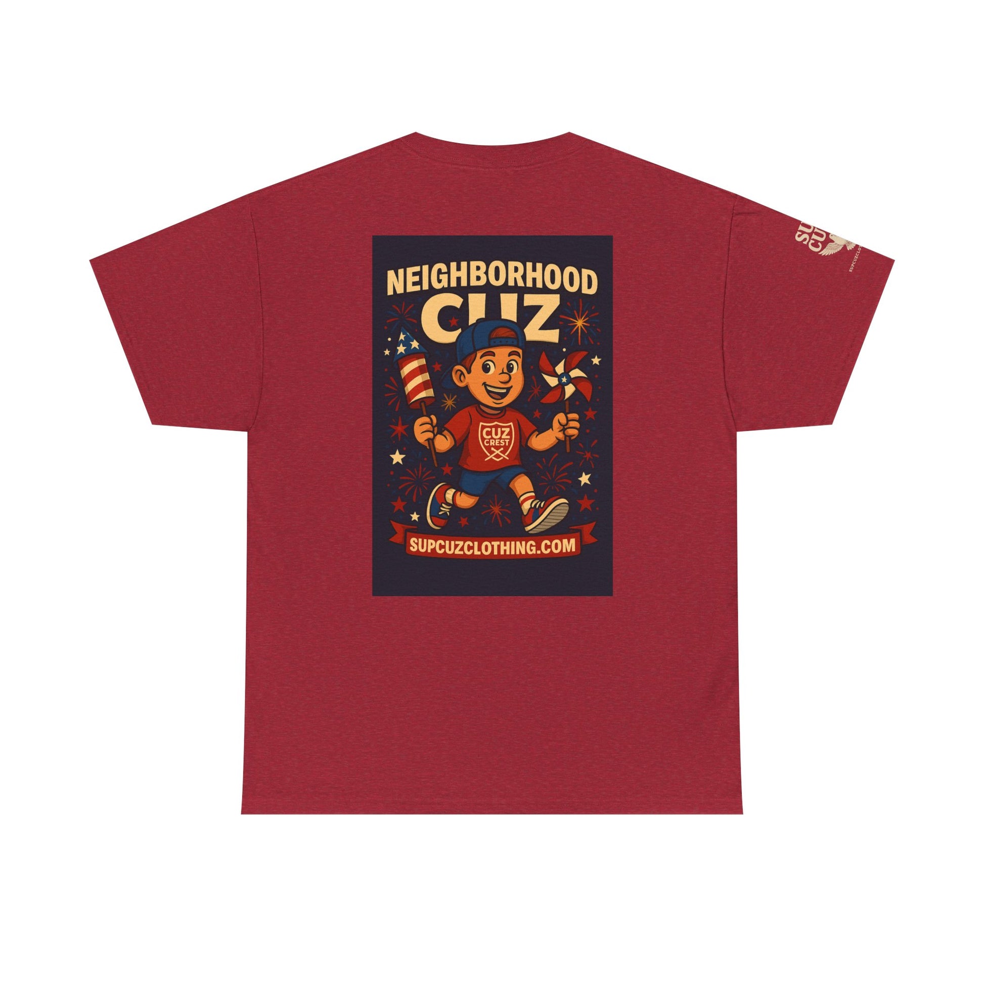 4th of July Launch Tee 6/6 - Unisex Heavy Cotton Tee