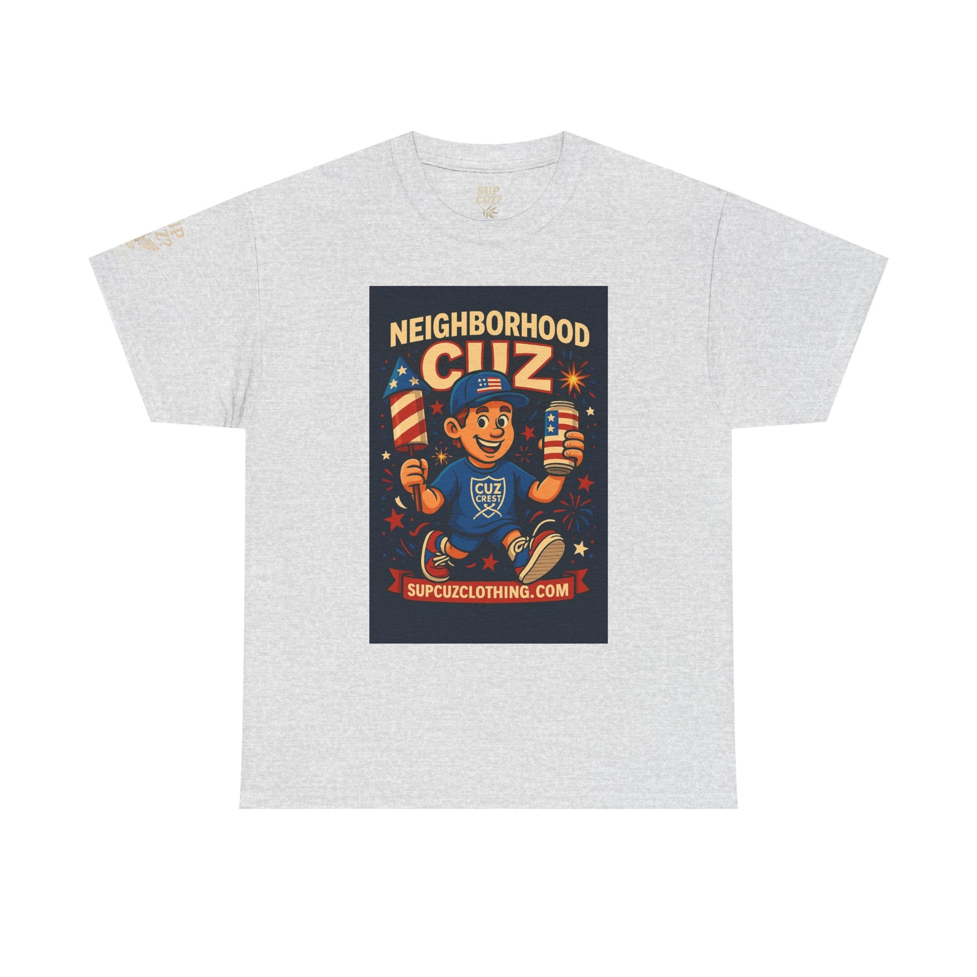 4th of July Launch Tee 5/6 - Unisex Heavy Cotton Tee