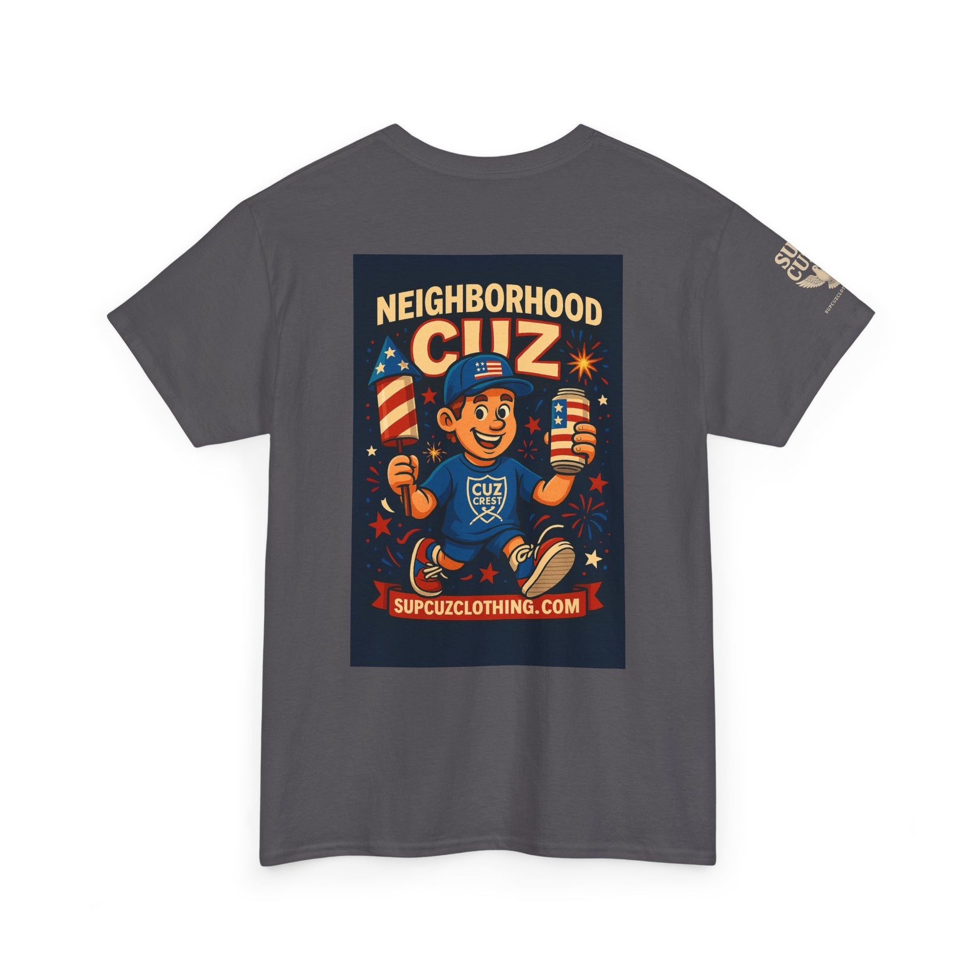 4th of July Launch Tee 5/6 - Unisex Heavy Cotton Tee