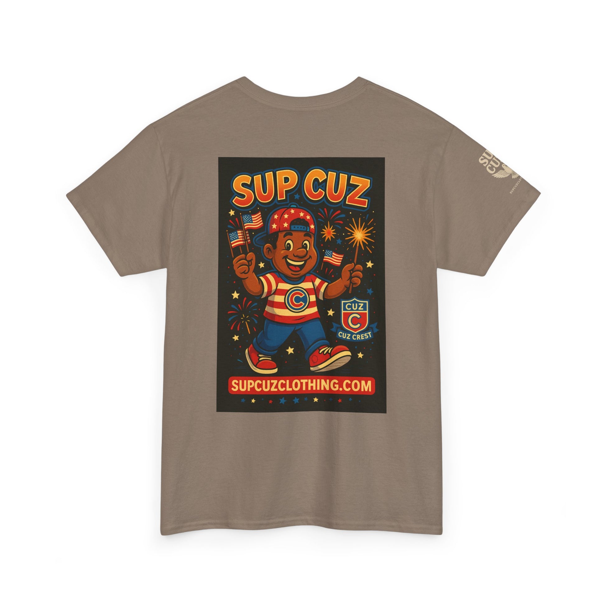4th of July Launch Tee 3/6 - Unisex Heavy Cotton Tee
