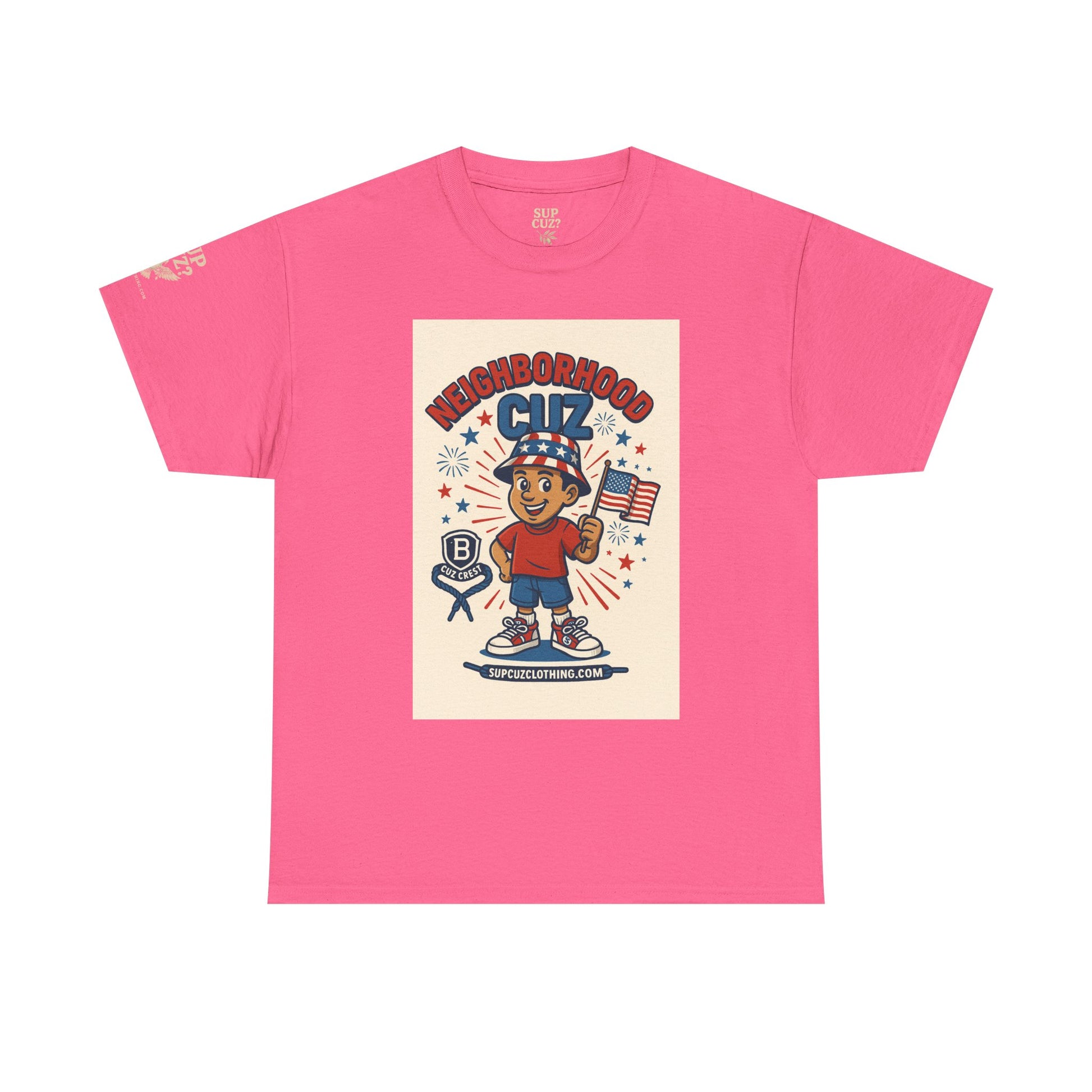 4th of July Launch Tee 4/6 - Unisex Heavy Cotton Tee