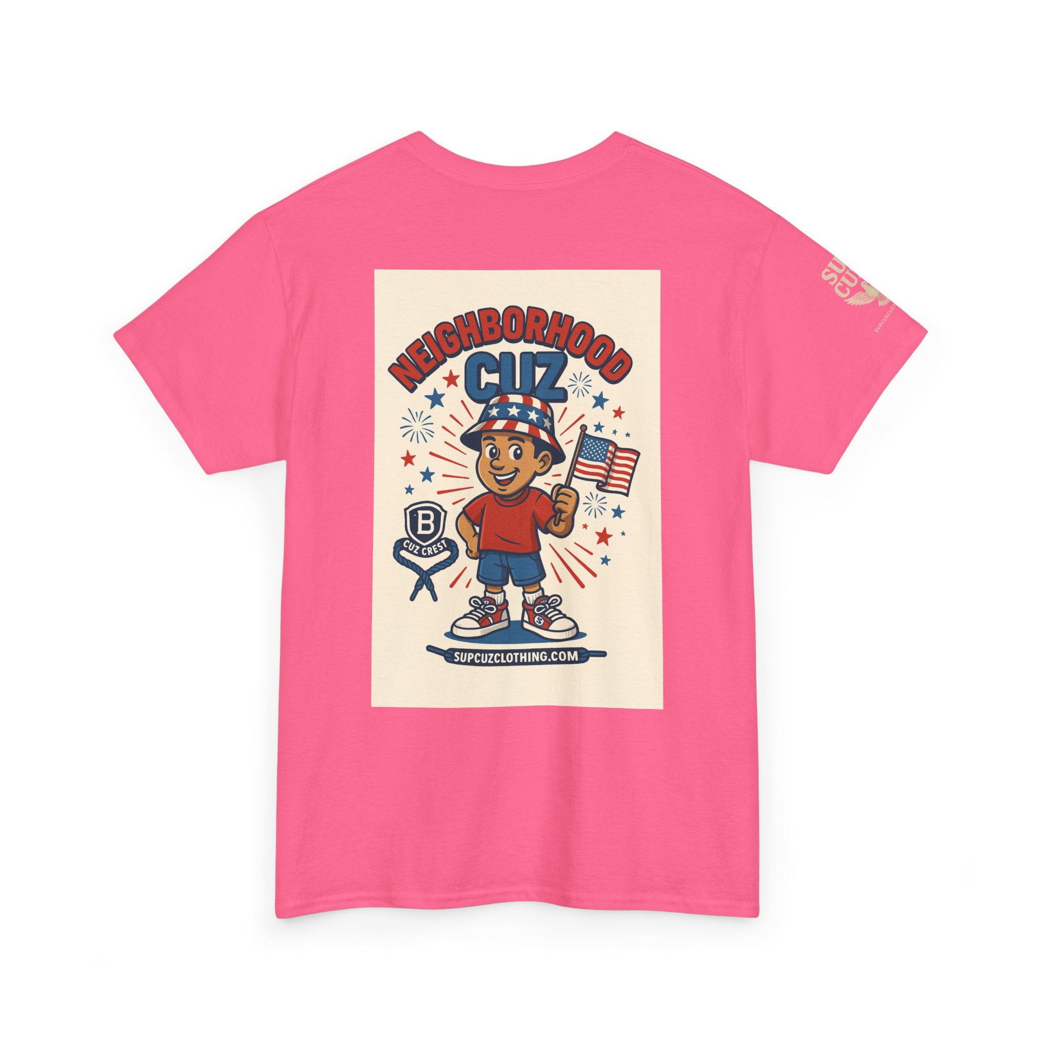 4th of July Launch Tee 4/6 - Unisex Heavy Cotton Tee